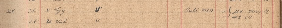Plattenverzeichnis Eintragk0328