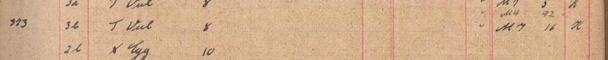 Plattenverzeichnis Eintragk0373