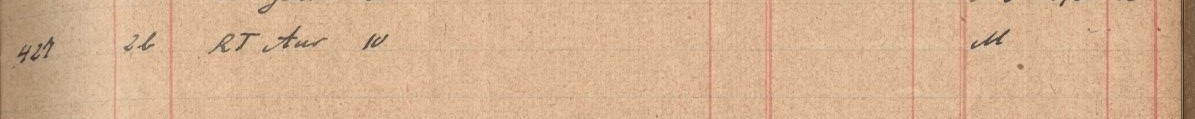 Plattenverzeichnis Eintragk0427