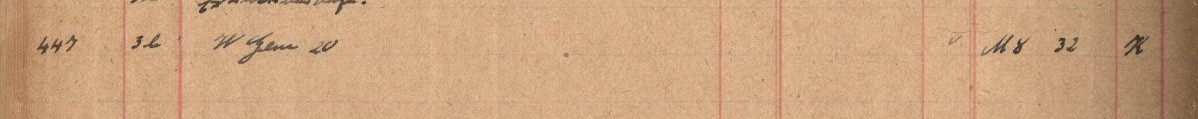 Plattenverzeichnis Eintragk0447