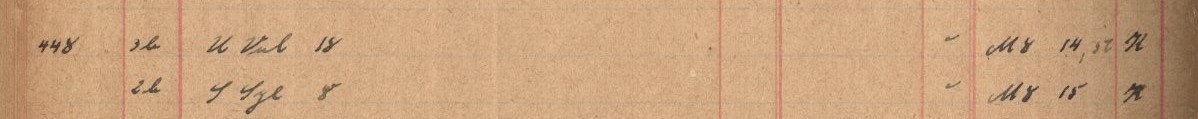 Plattenverzeichnis Eintragk0448