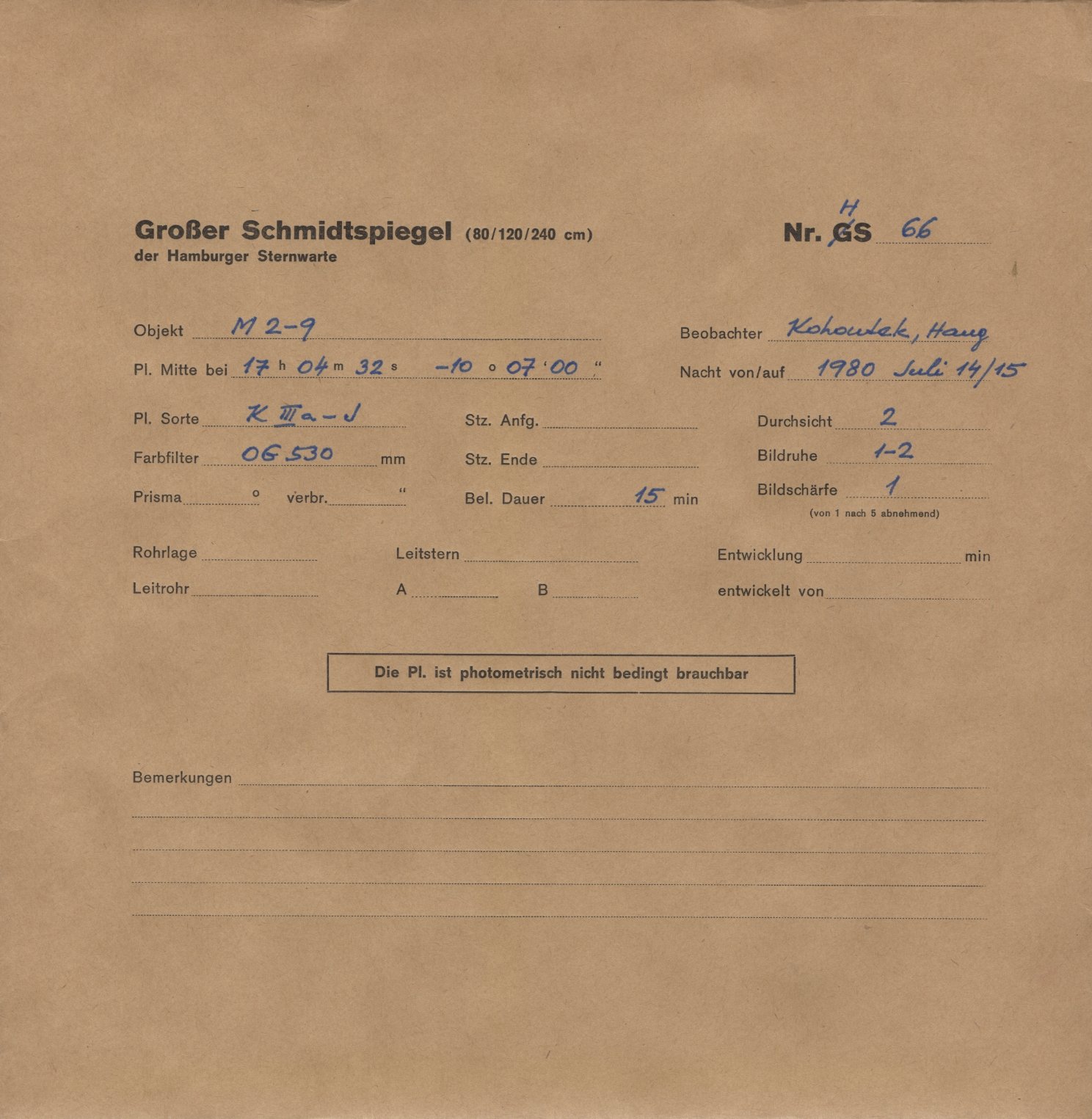 Plattenhuelle HS00066