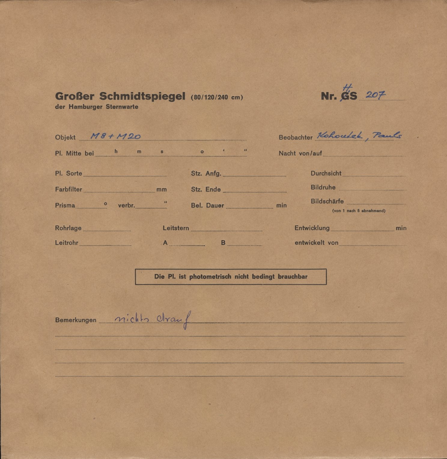 Plattenhuelle HS00207