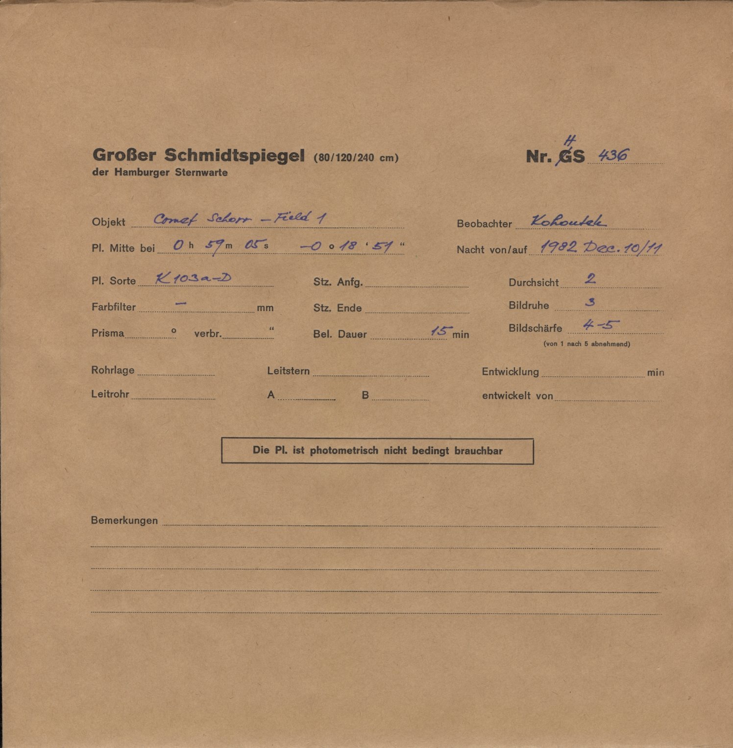 Plattenhuelle HS00436