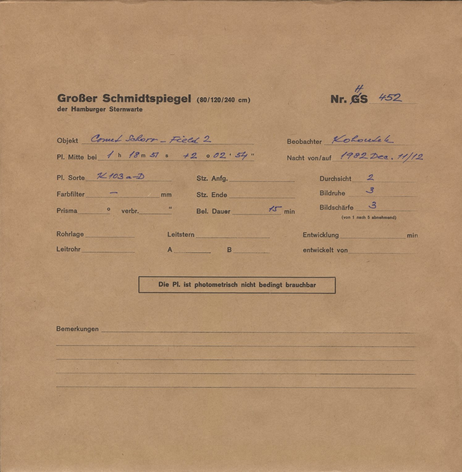 Plattenhuelle HS00452