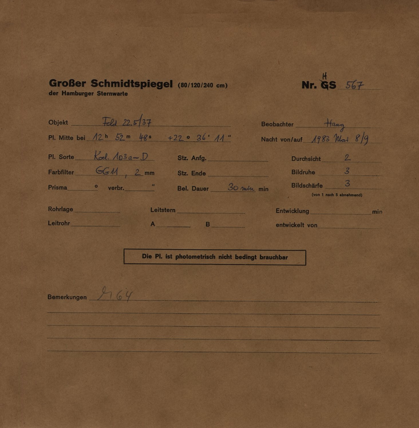 Plattenhuelle HS00567