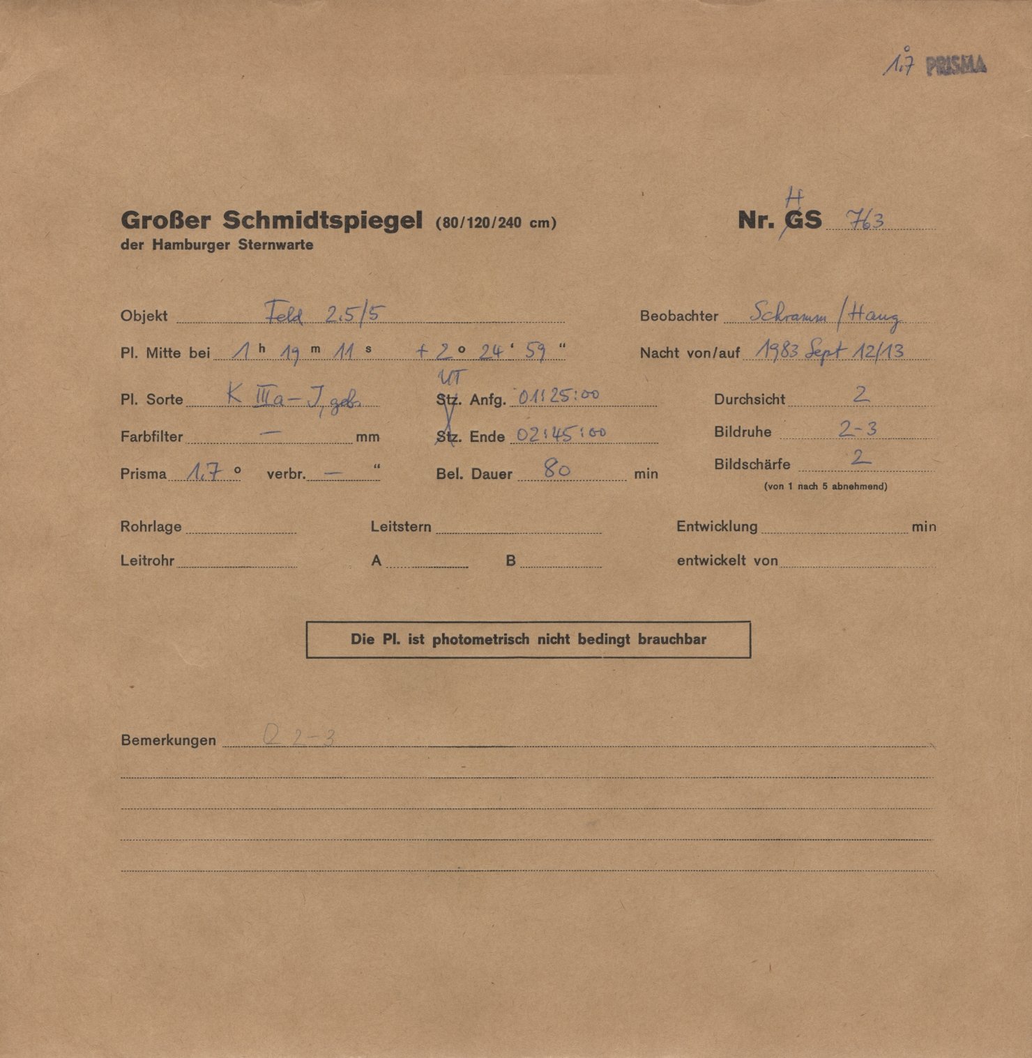 Plattenhuelle HS00763