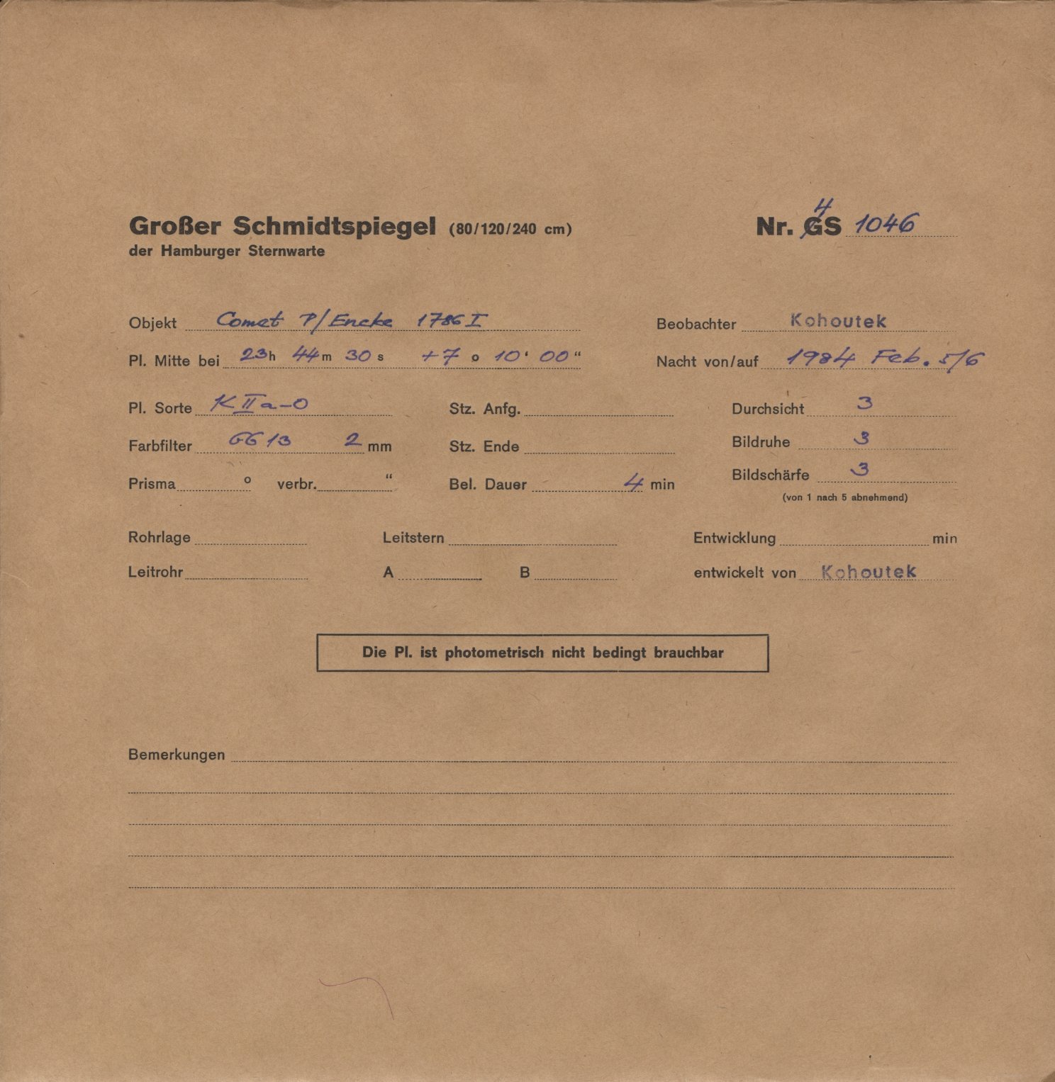 Plattenhuelle HS01046