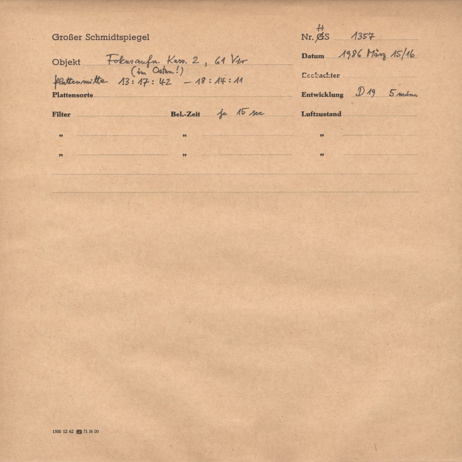 Plattenhuelle HS01357
