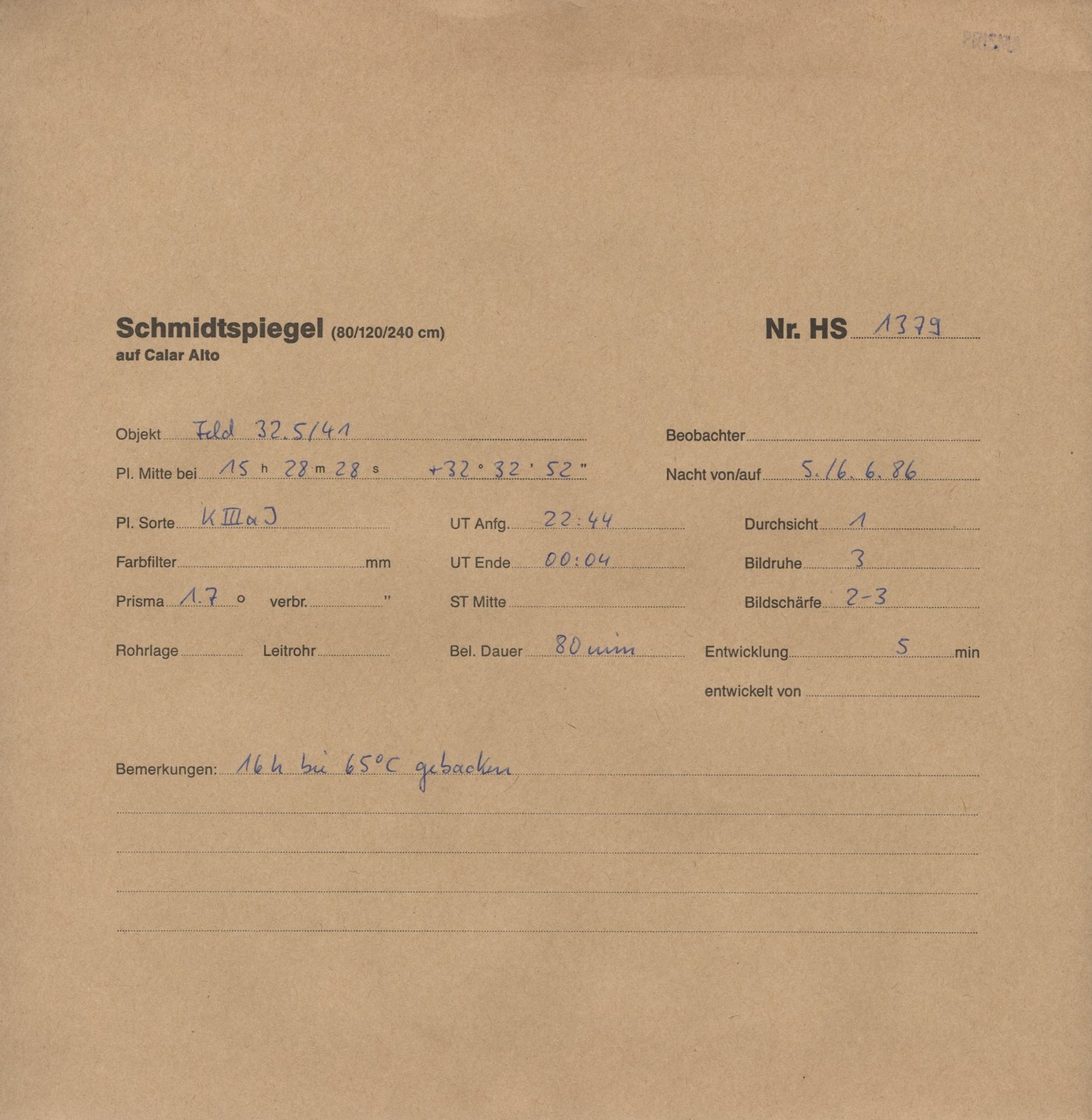 Plattenhuelle HS01379