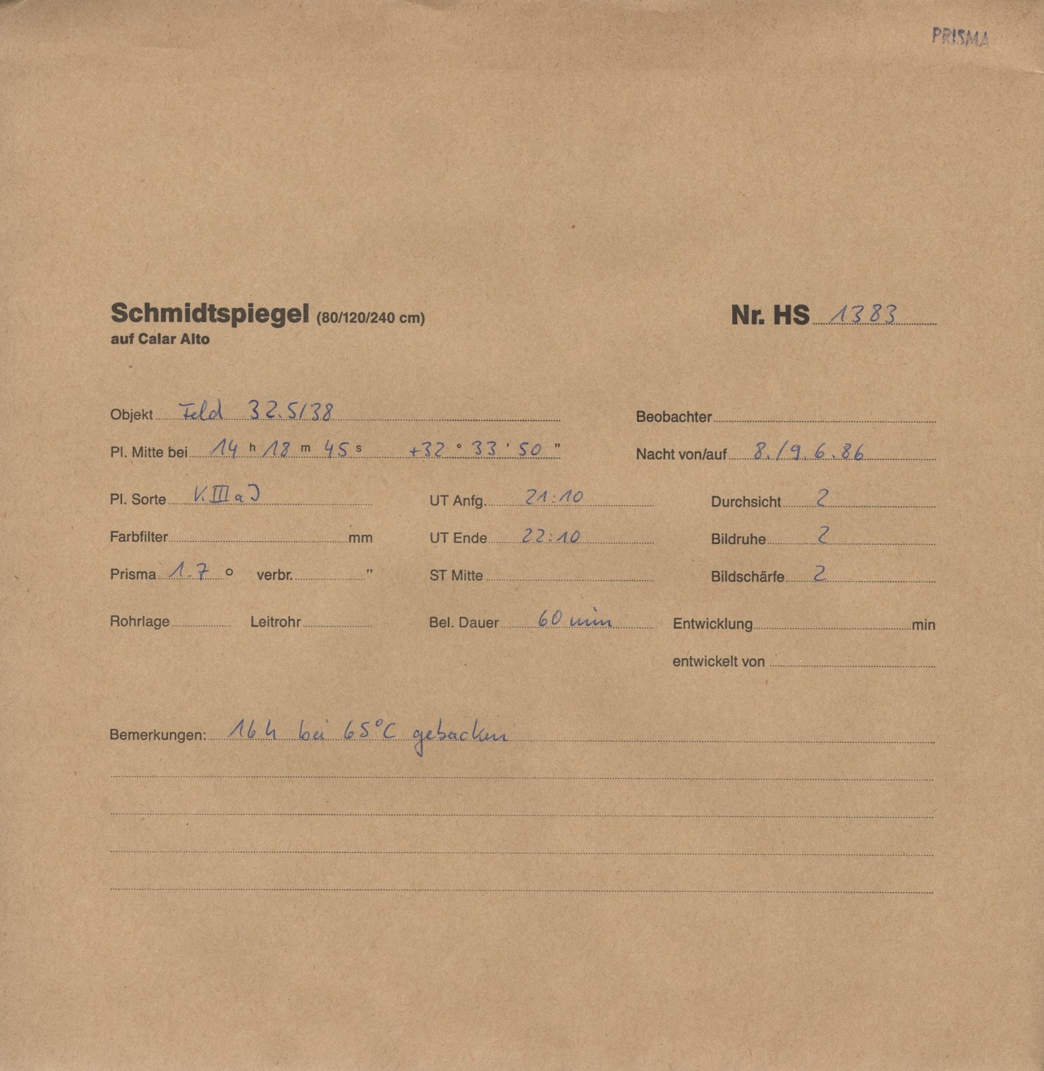 Plattenhuelle HS01383