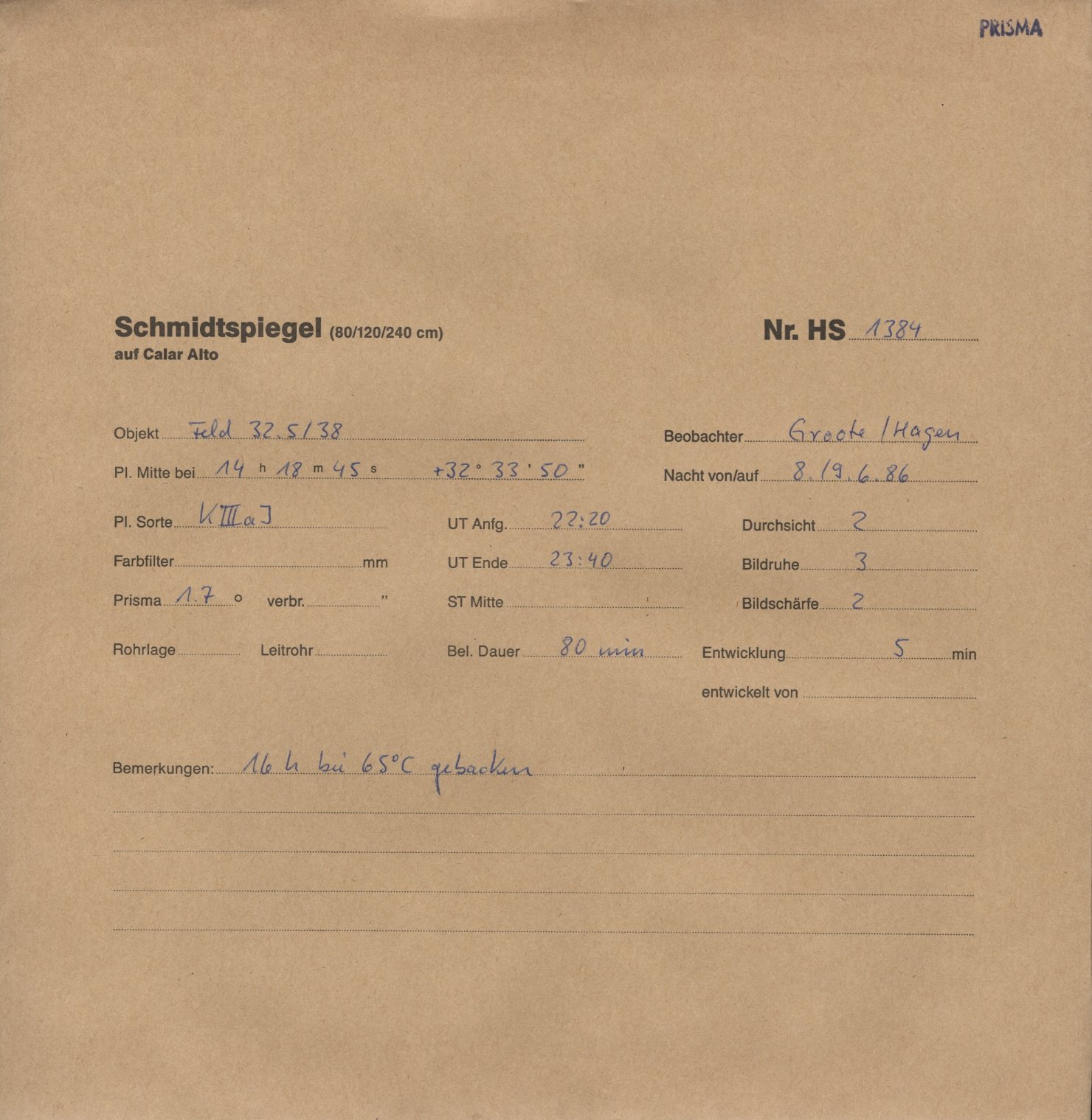 Plattenhuelle HS01384
