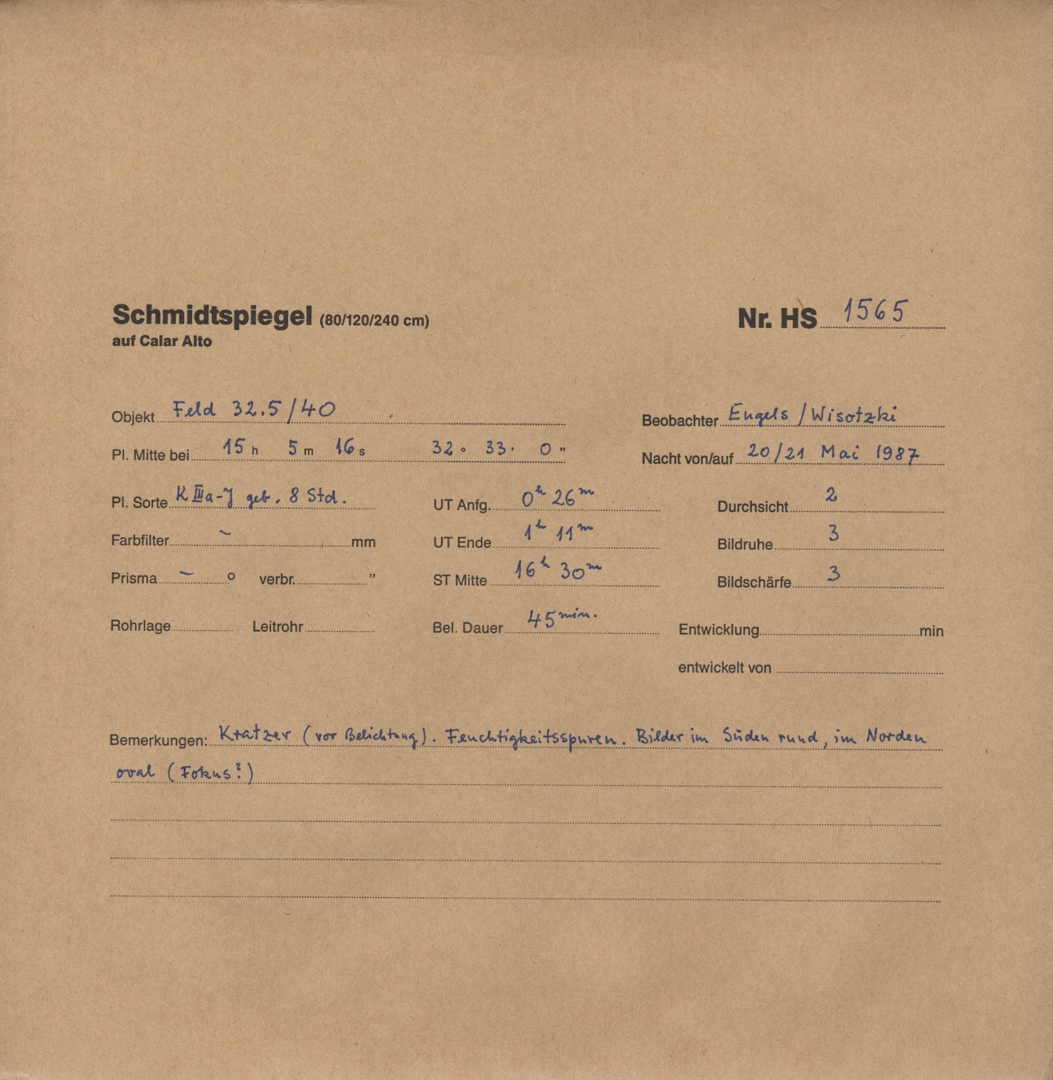 Plattenhuelle HS01565
