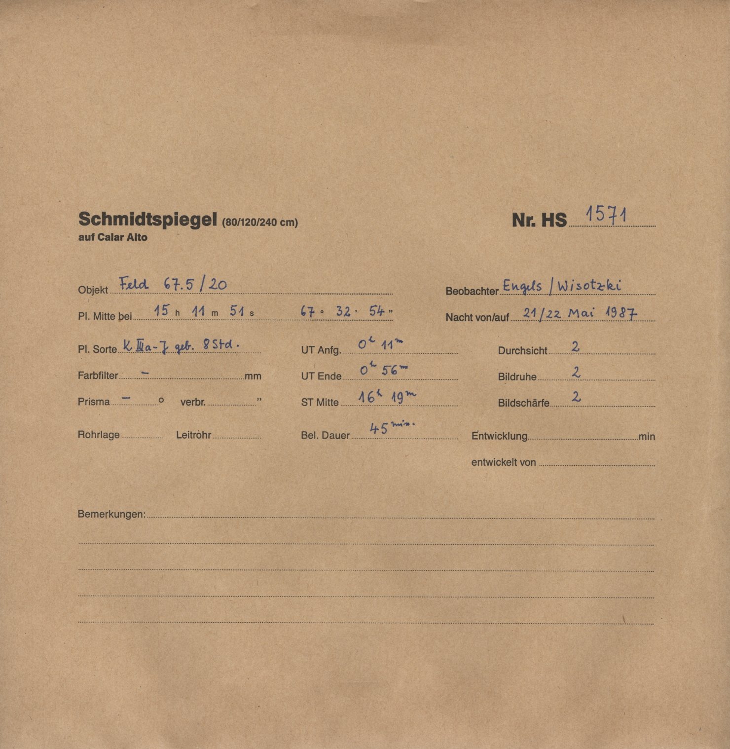 Plattenhuelle HS01571