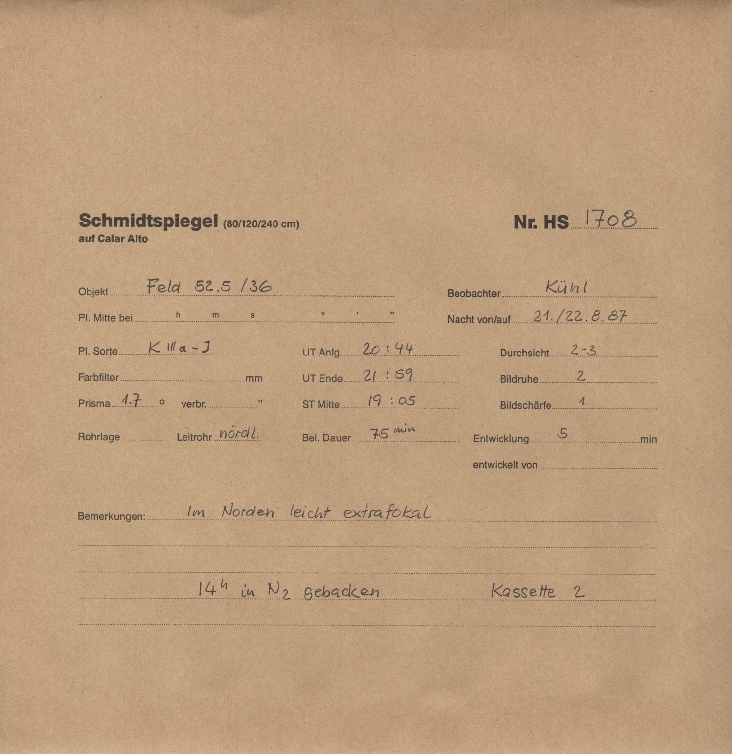 Plattenhuelle HS01708