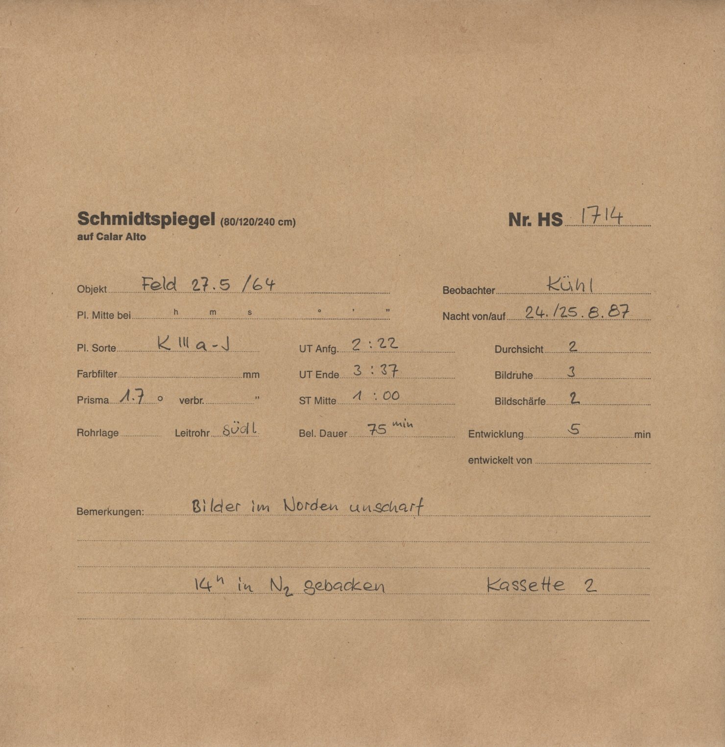 Plattenhuelle HS01714