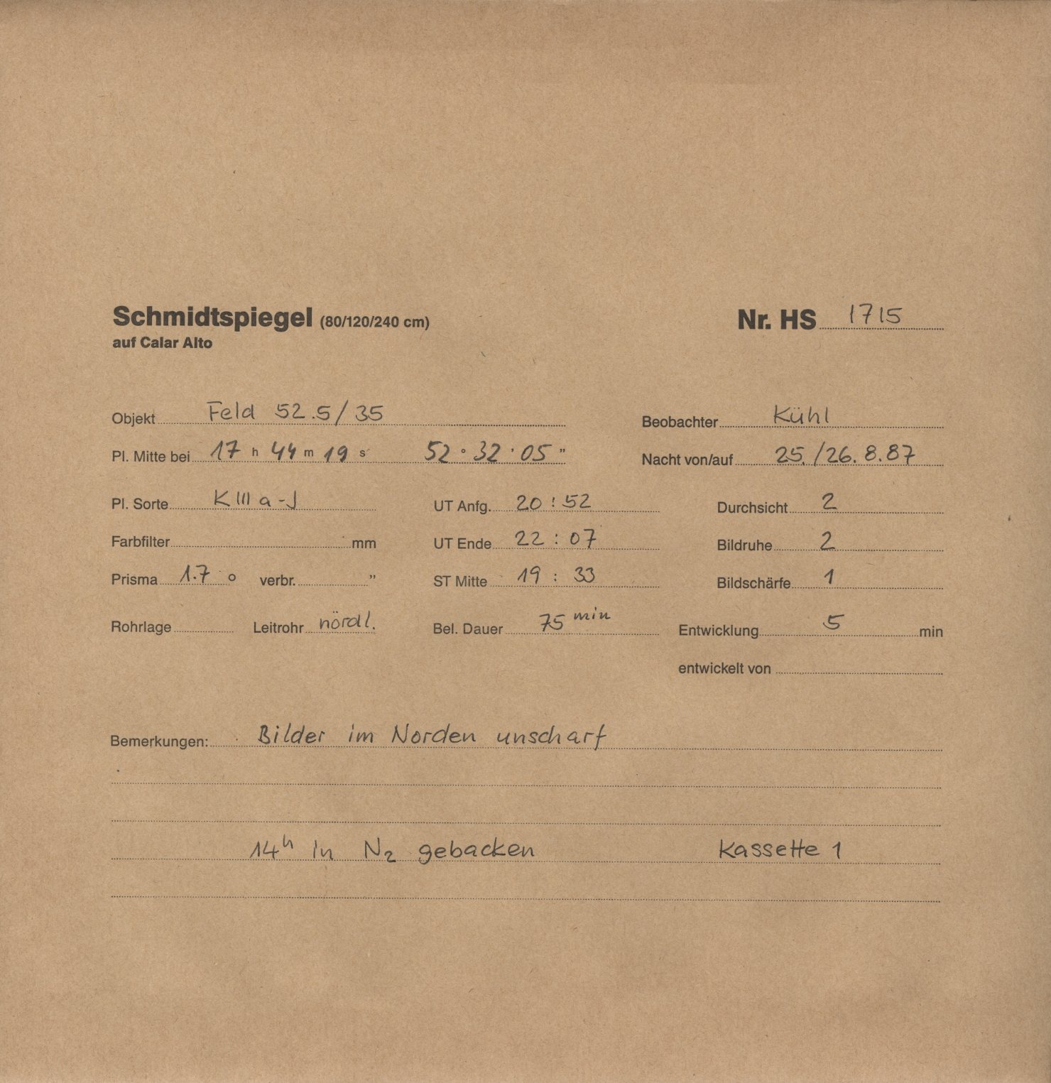 Plattenhuelle HS01715