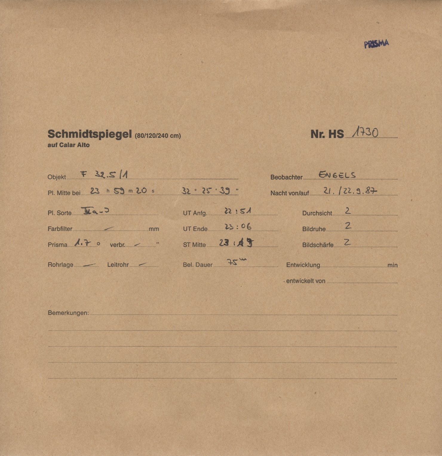 Plattenhuelle HS01730