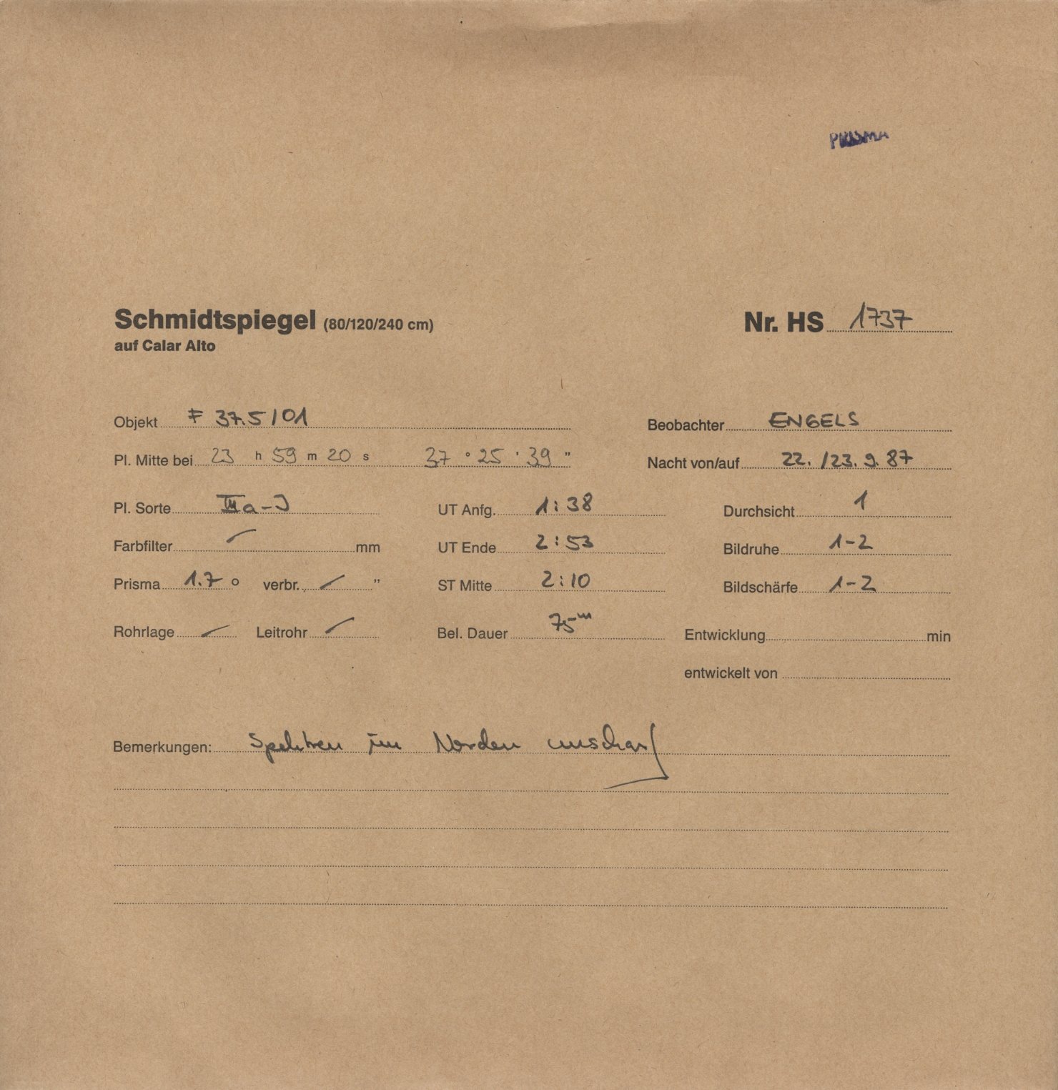 Plattenhuelle HS01737