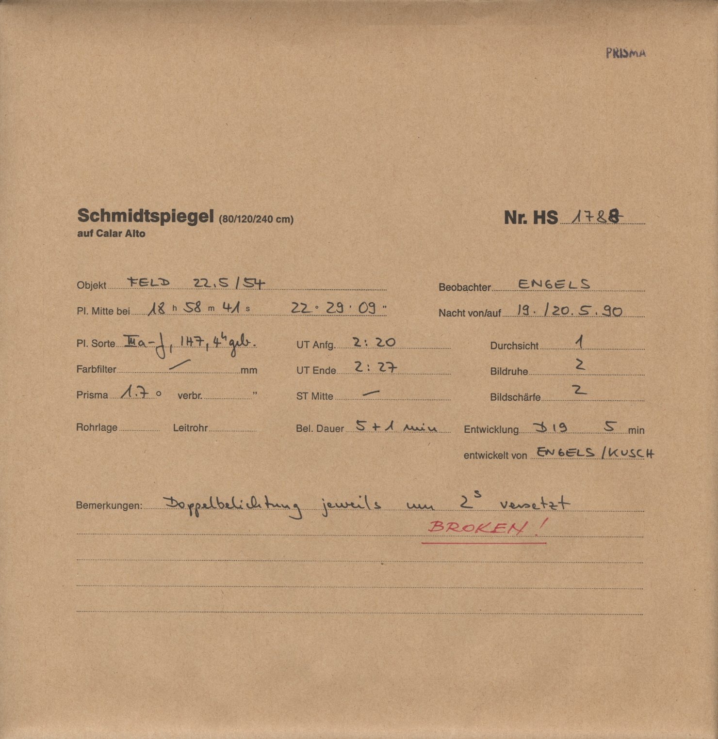 Plattenhuelle HS01788
