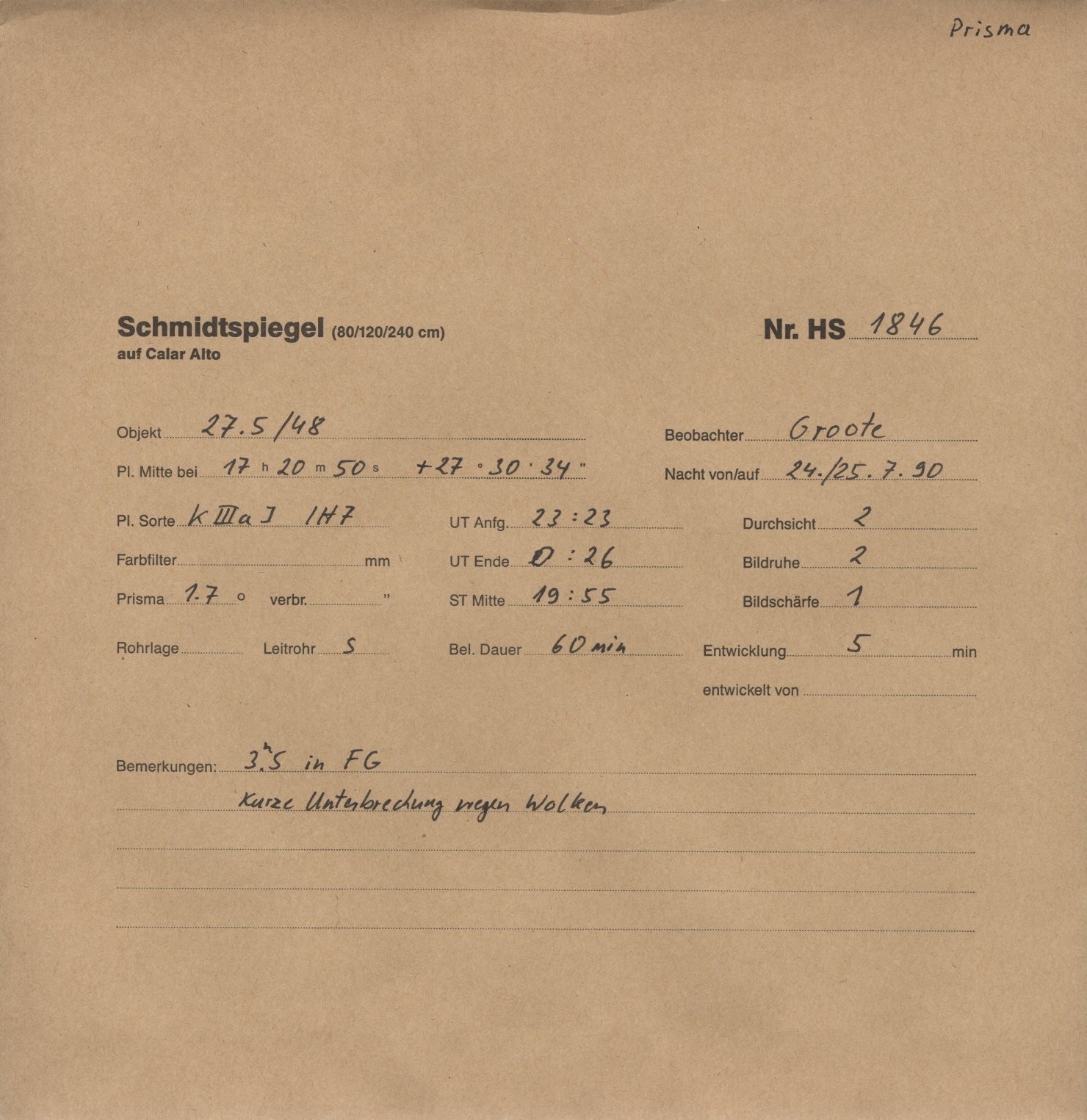 Plattenhuelle HS01846