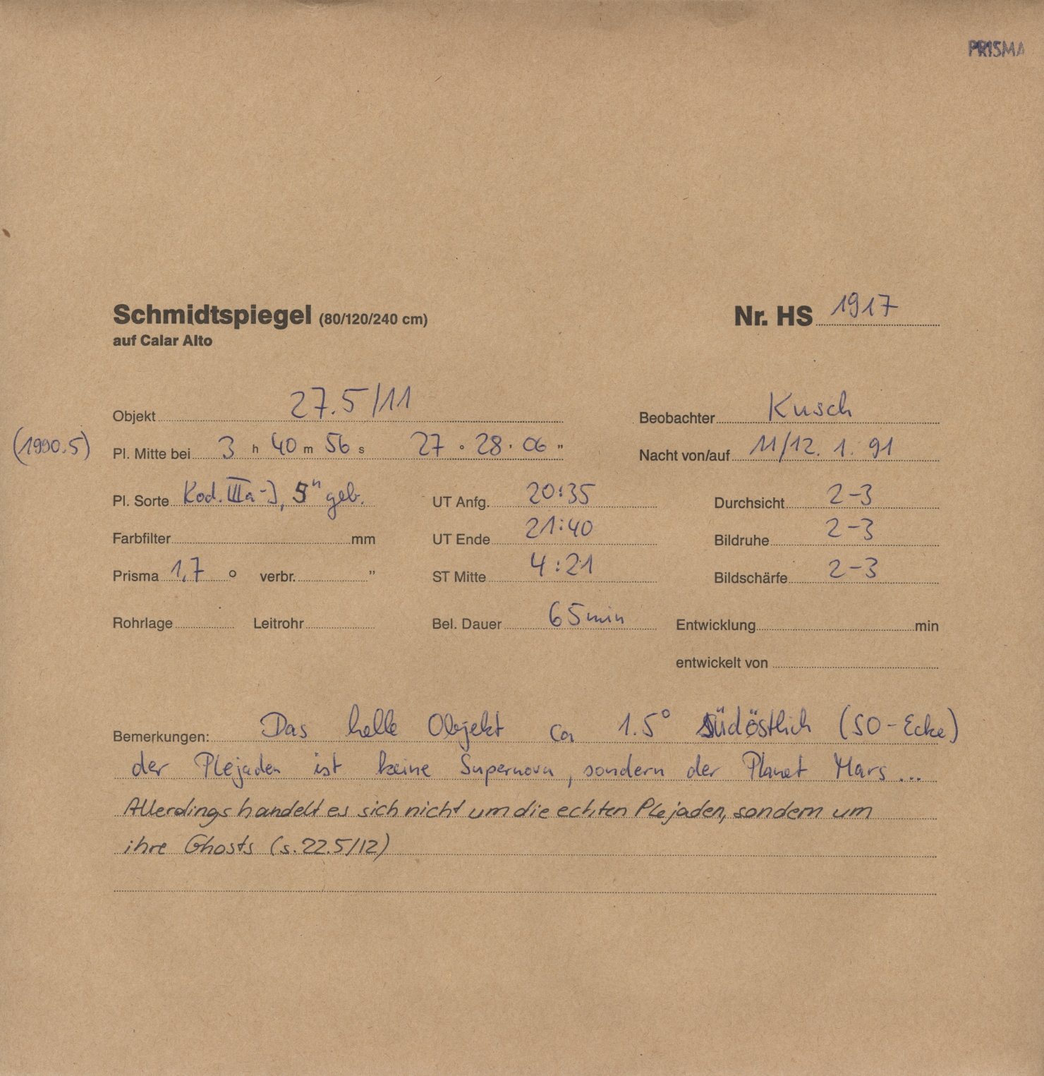 Plattenhuelle HS01917