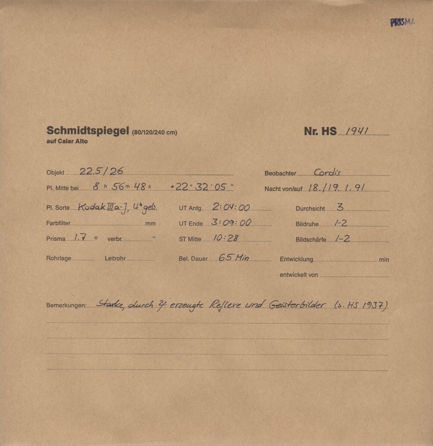 Plattenhuelle HS01941