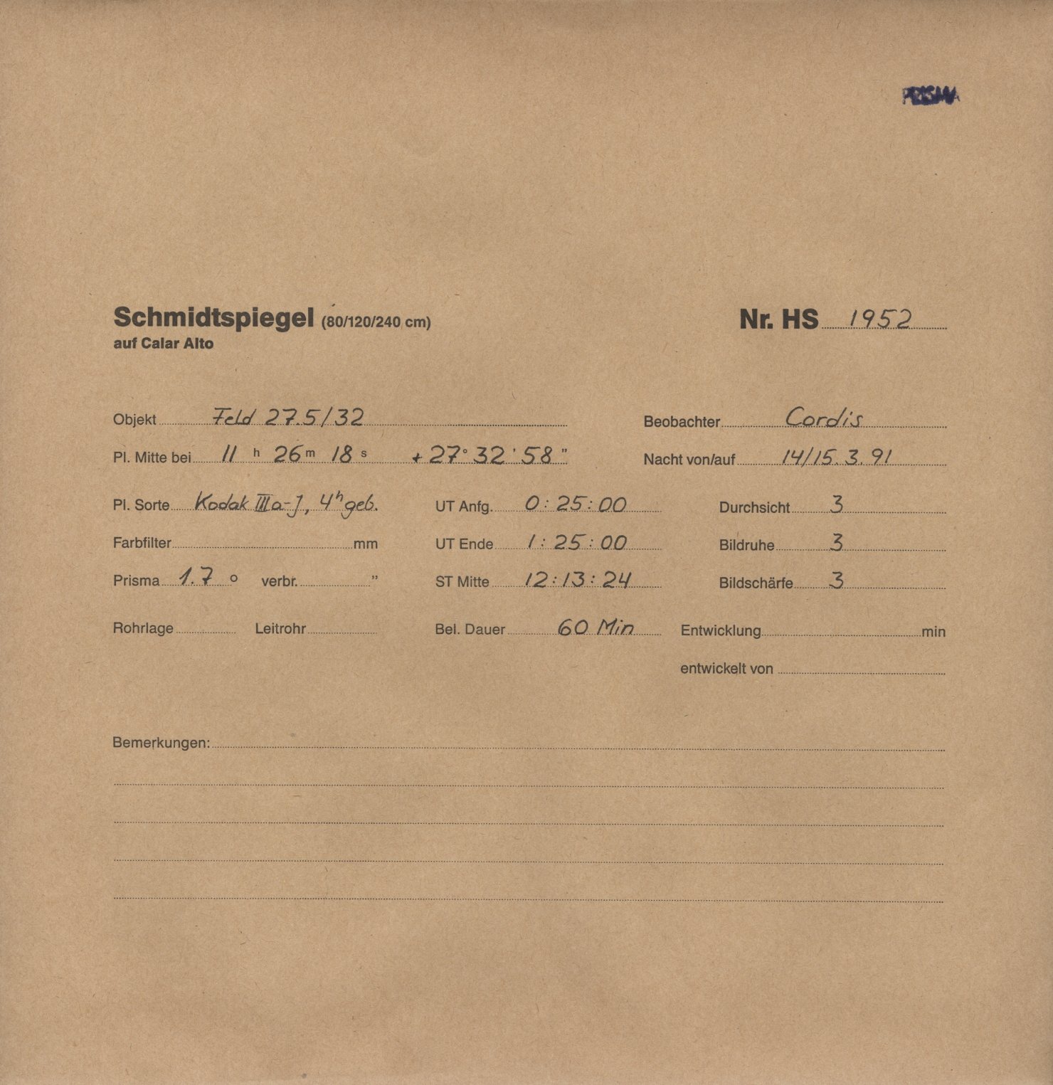Plattenhuelle HS01952