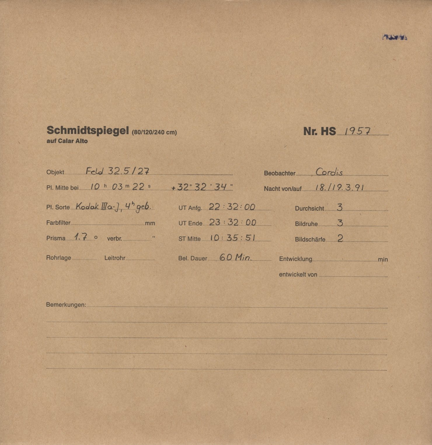 Plattenhuelle HS01957