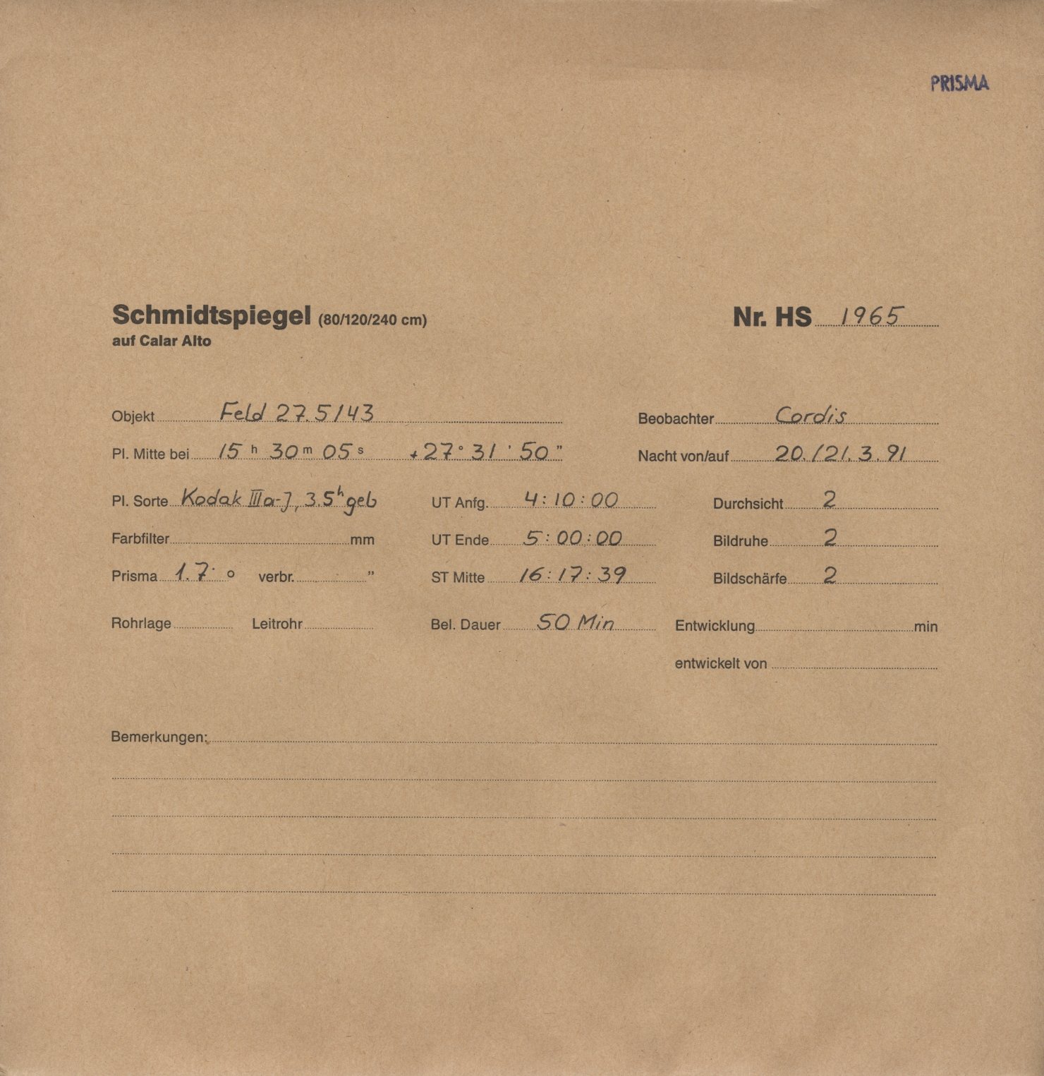 Plattenhuelle HS01965