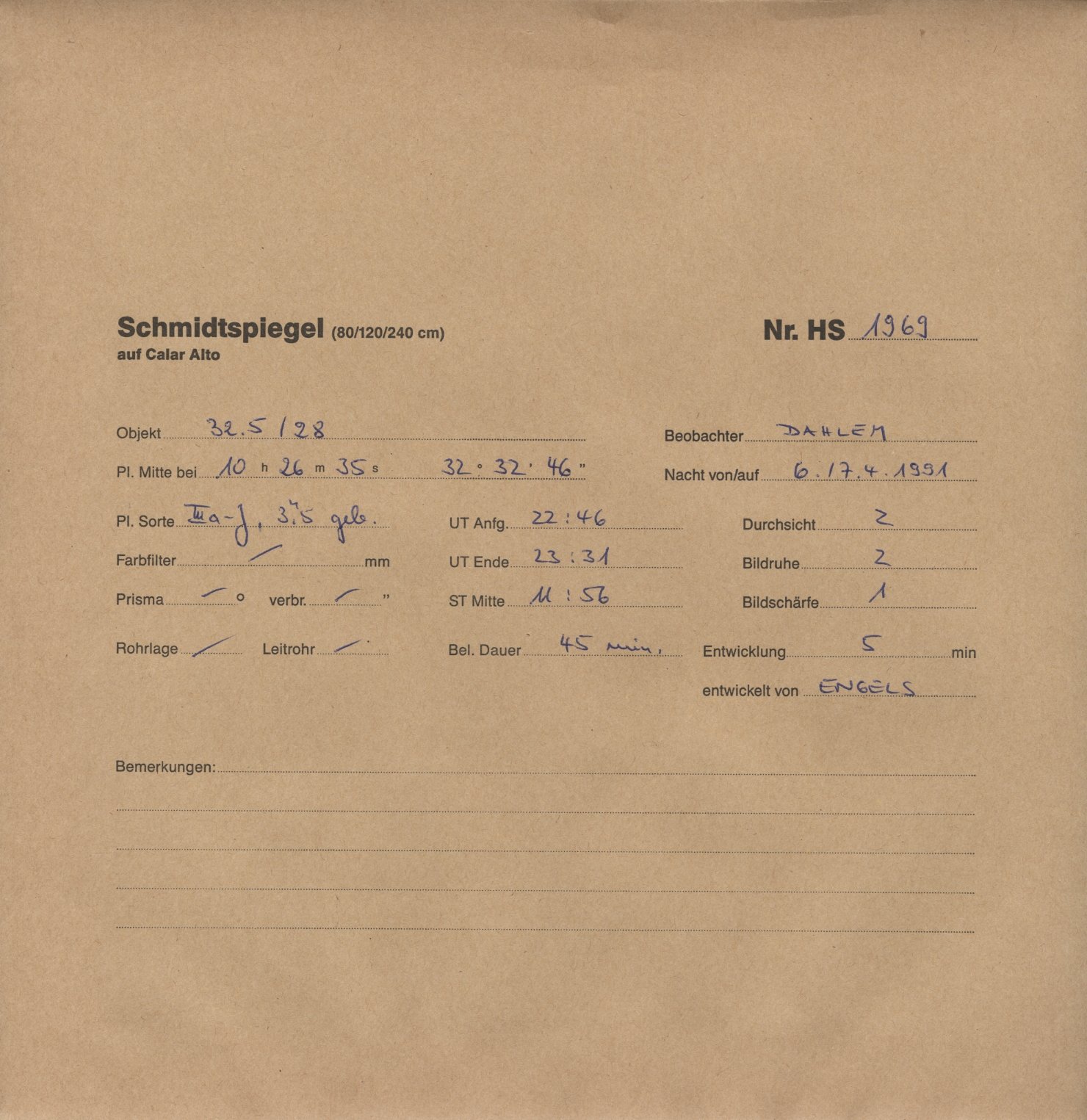 Plattenhuelle HS01969
