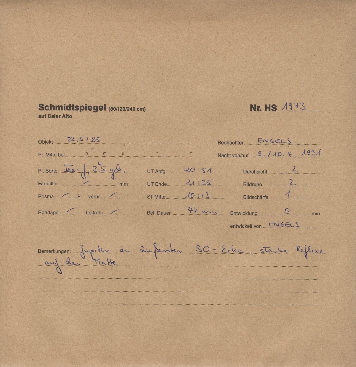 Plattenhuelle HS01973