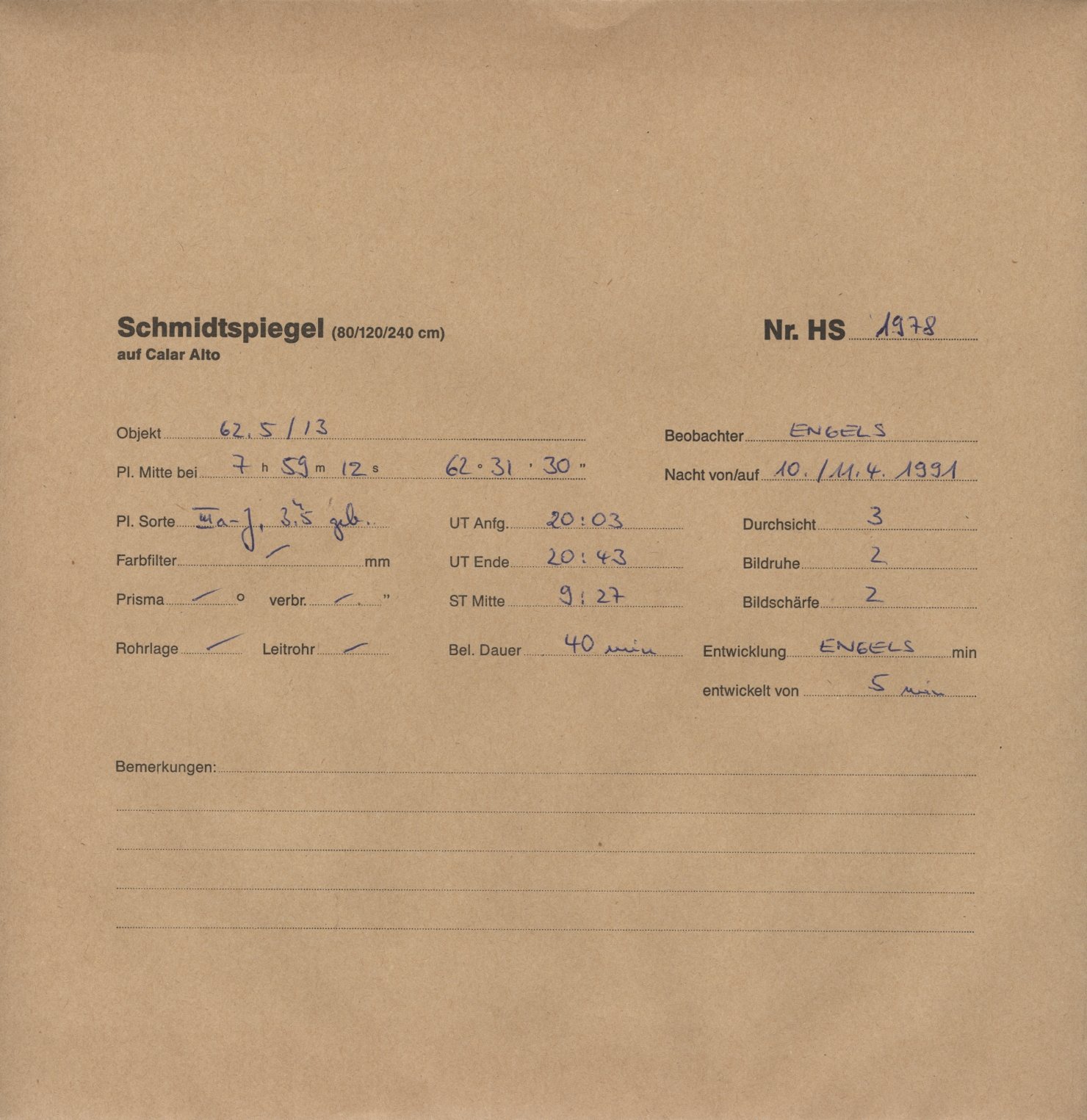 Plattenhuelle HS01978