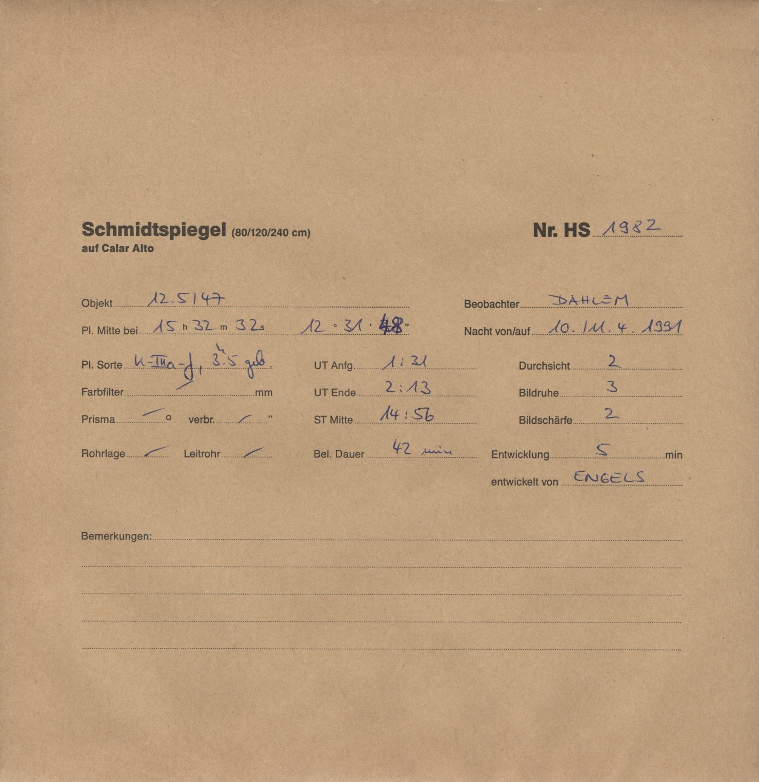 Plattenhuelle HS01982