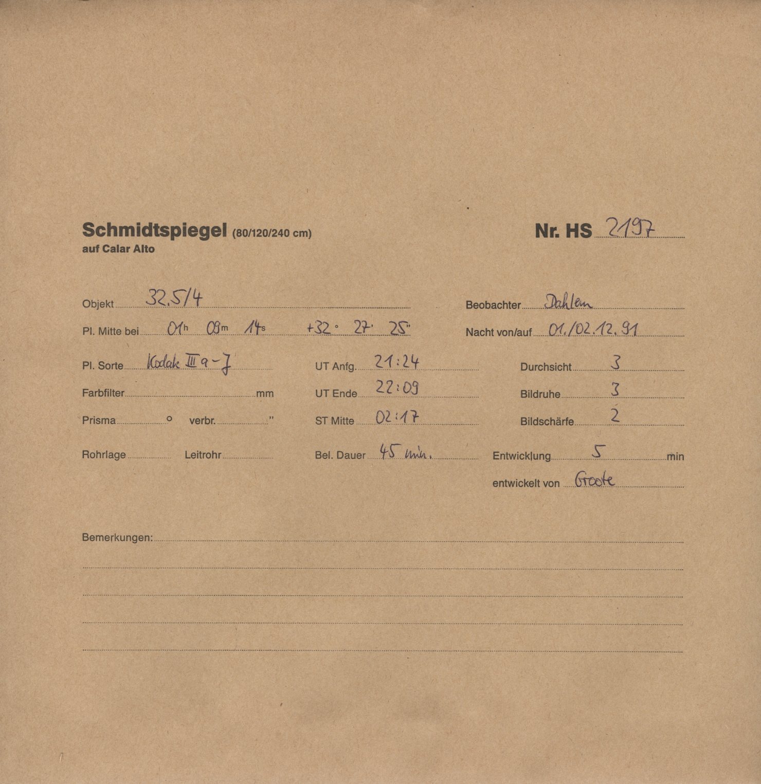 Plattenhuelle HS02197