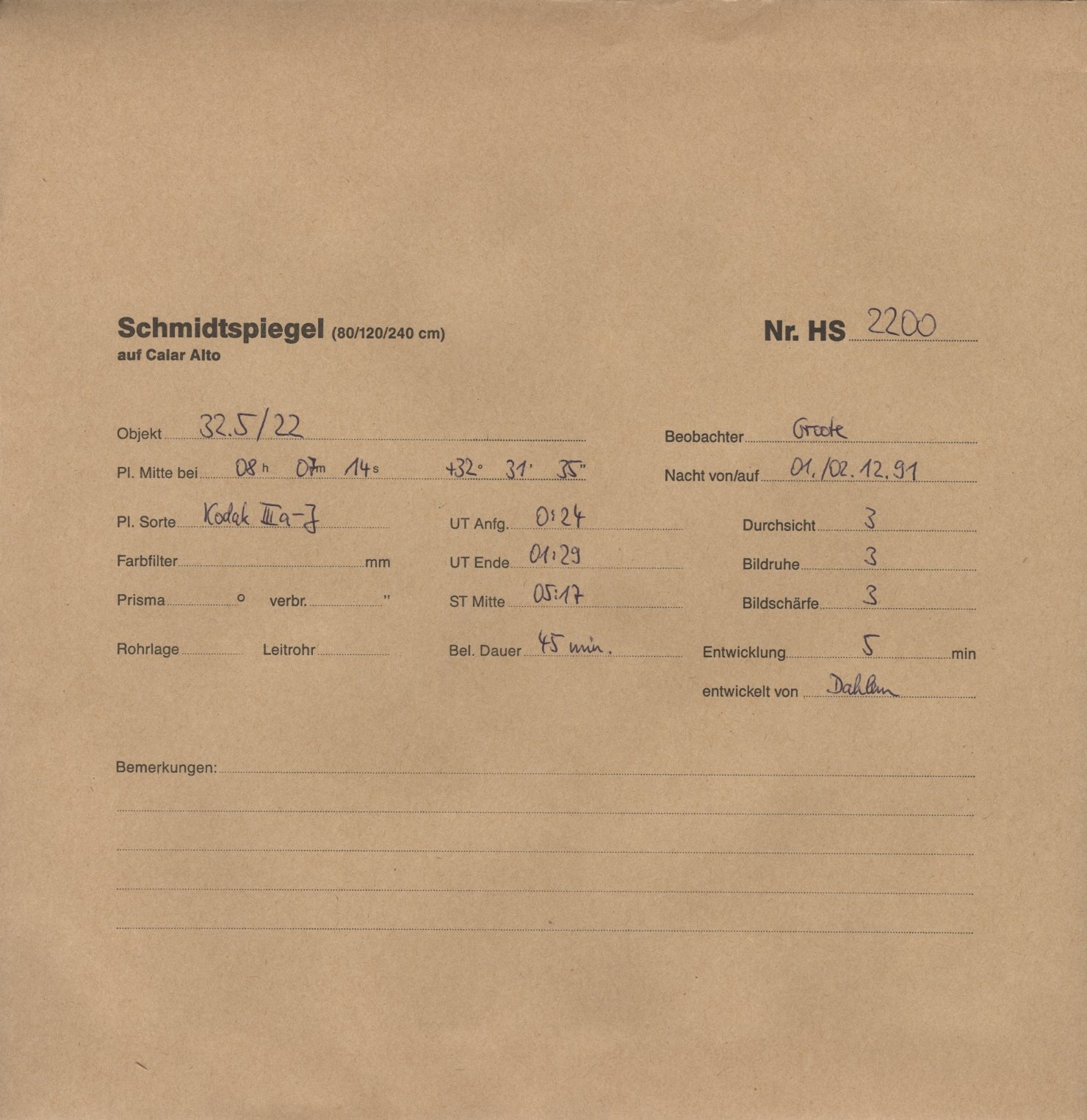 Plattenhuelle HS02200