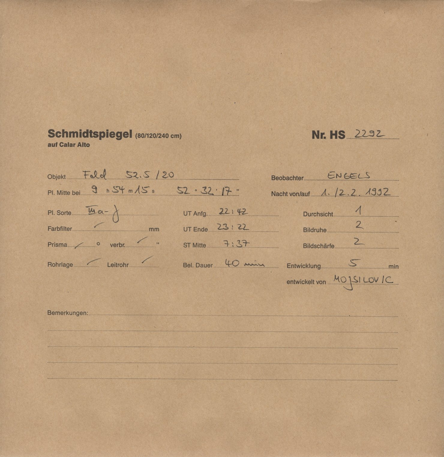 Plattenhuelle HS02292