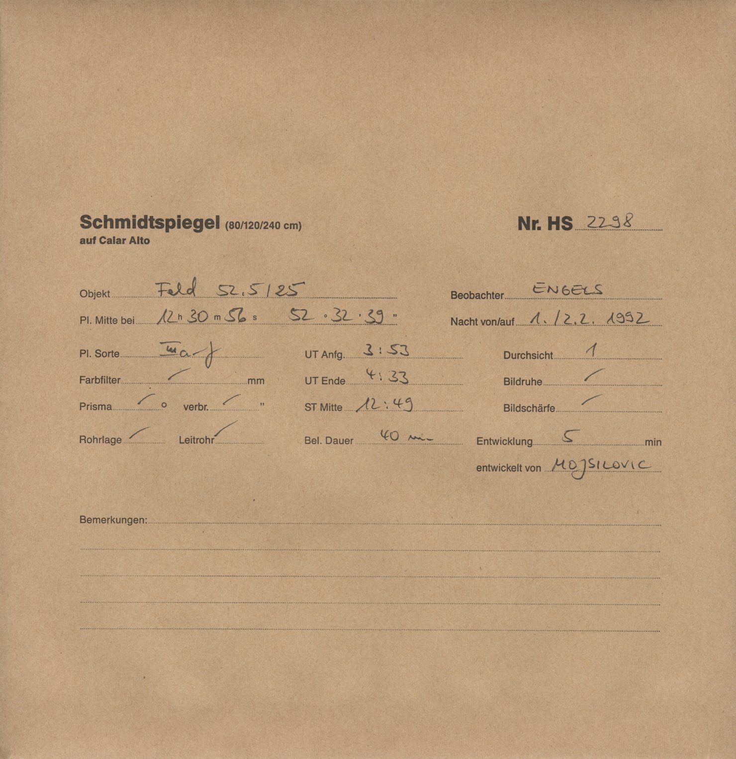Plattenhuelle HS02298