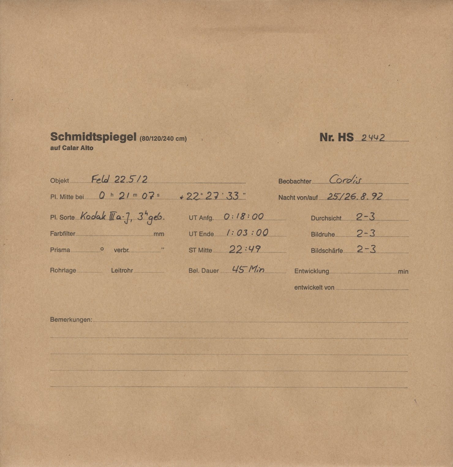Plattenhuelle HS02442
