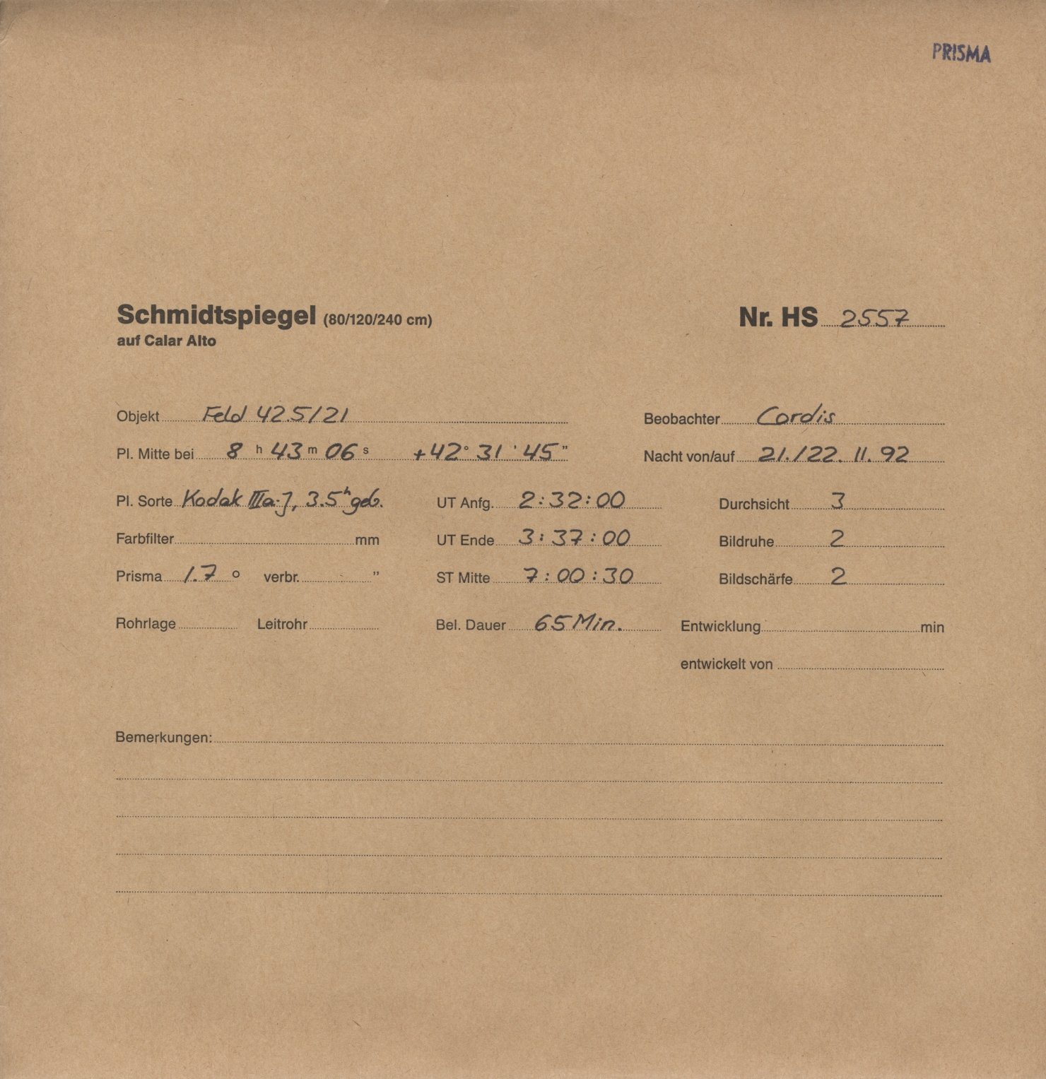 Plattenhuelle HS02557