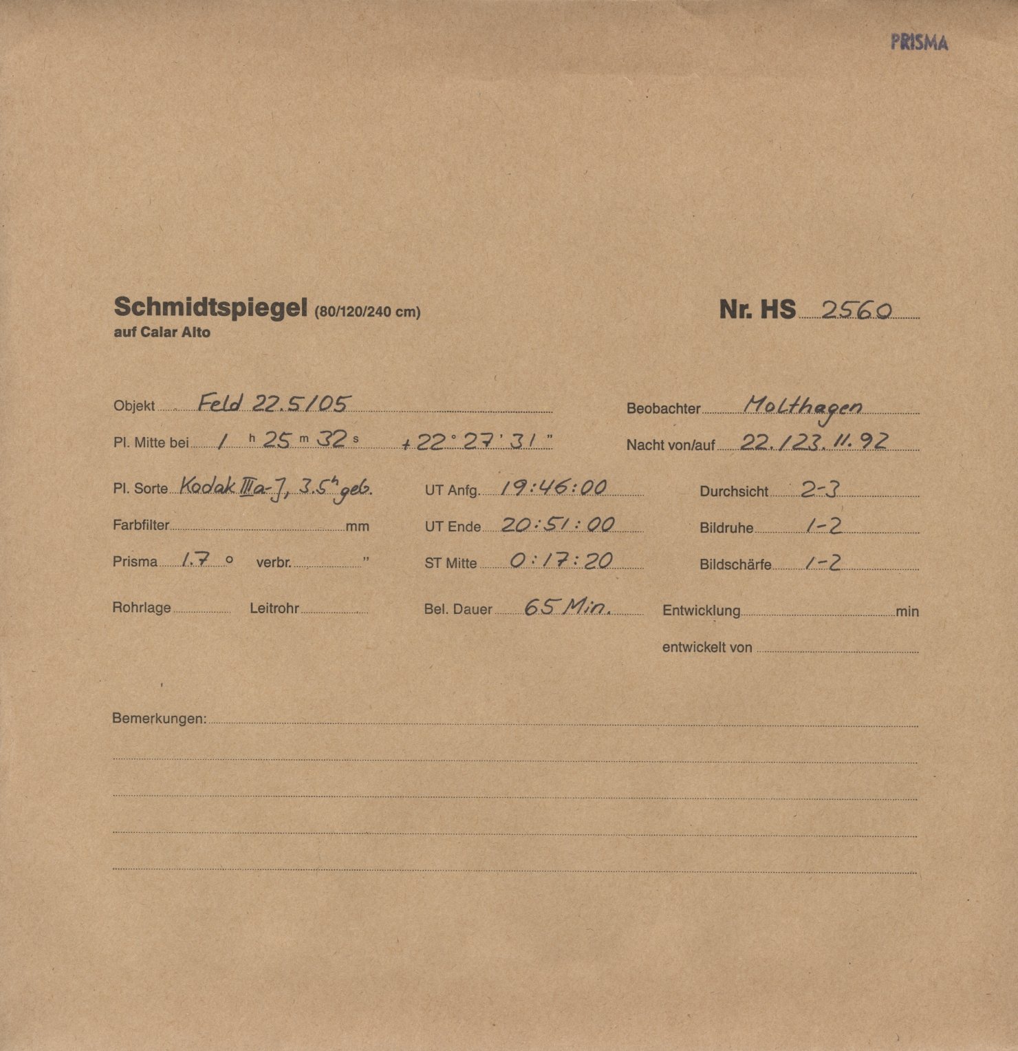 Plattenhuelle HS02560