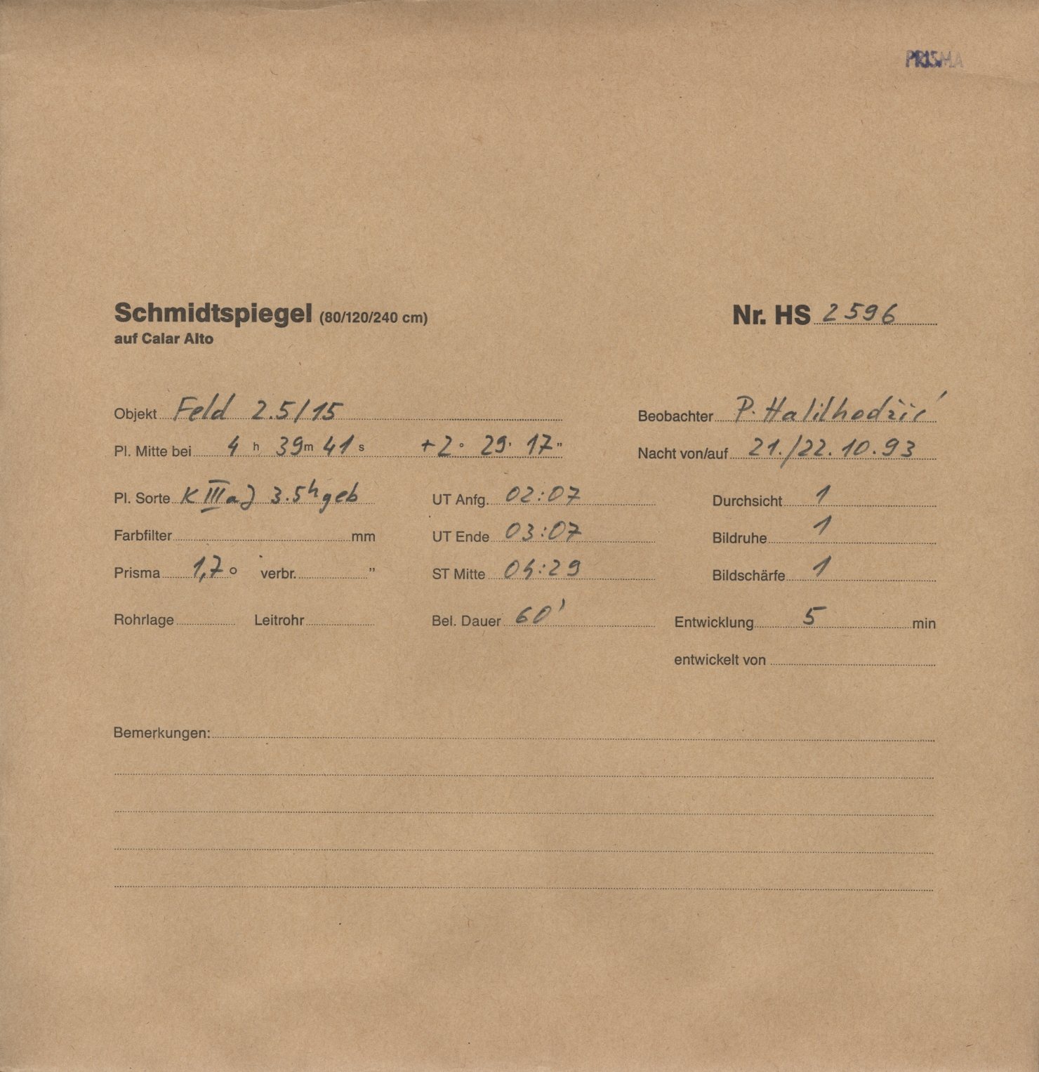 Plattenhuelle HS02596