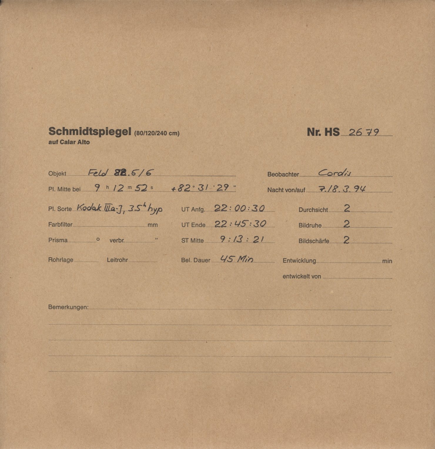 Plattenhuelle HS02679