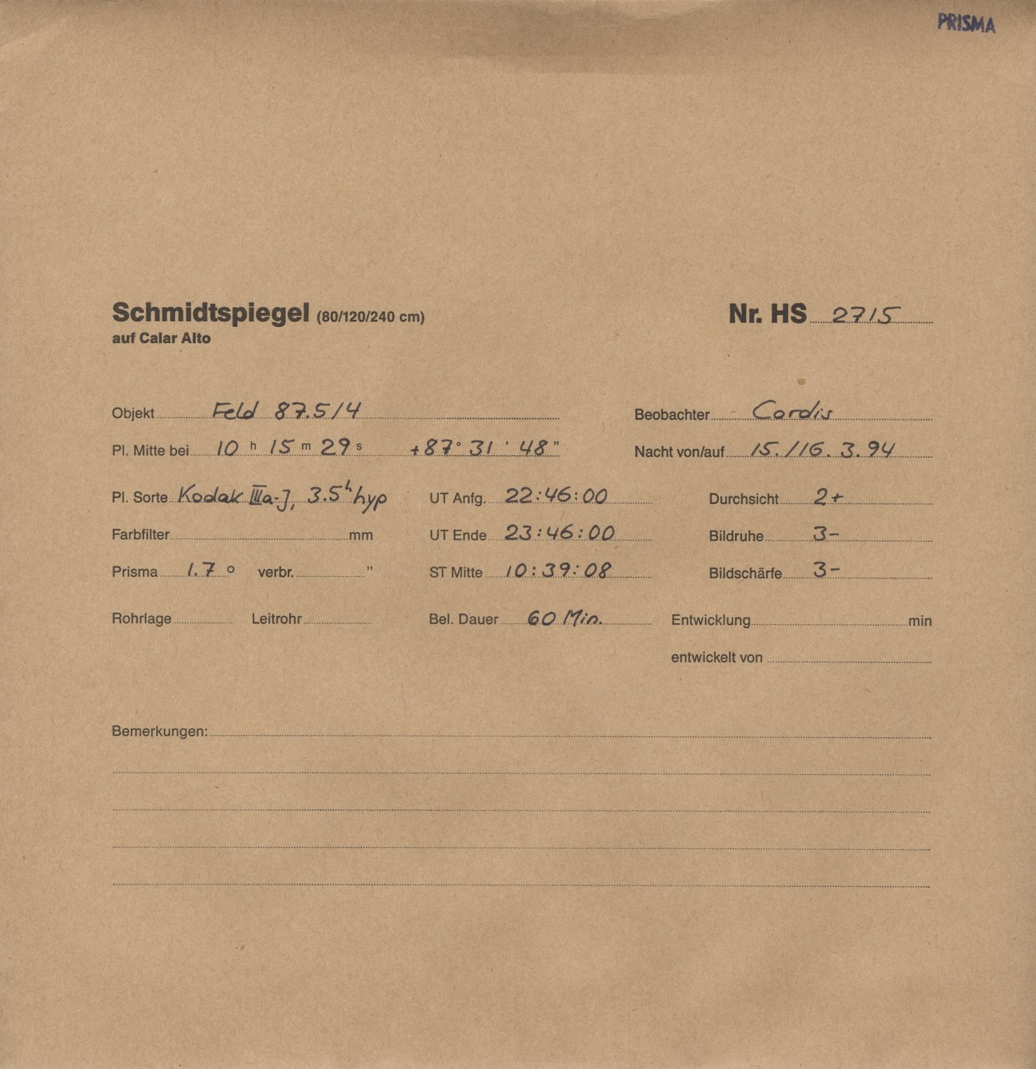 Plattenhuelle HS02715