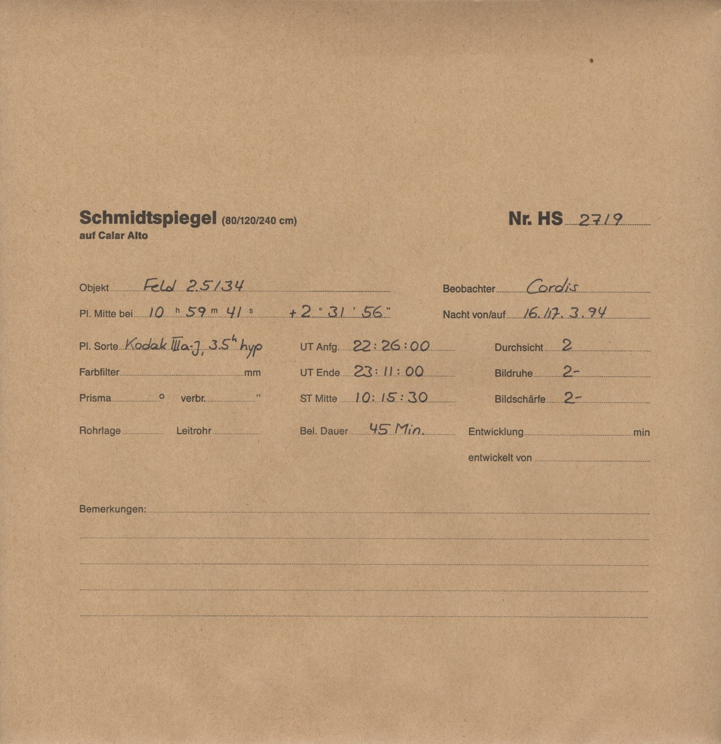 Plattenhuelle HS02719