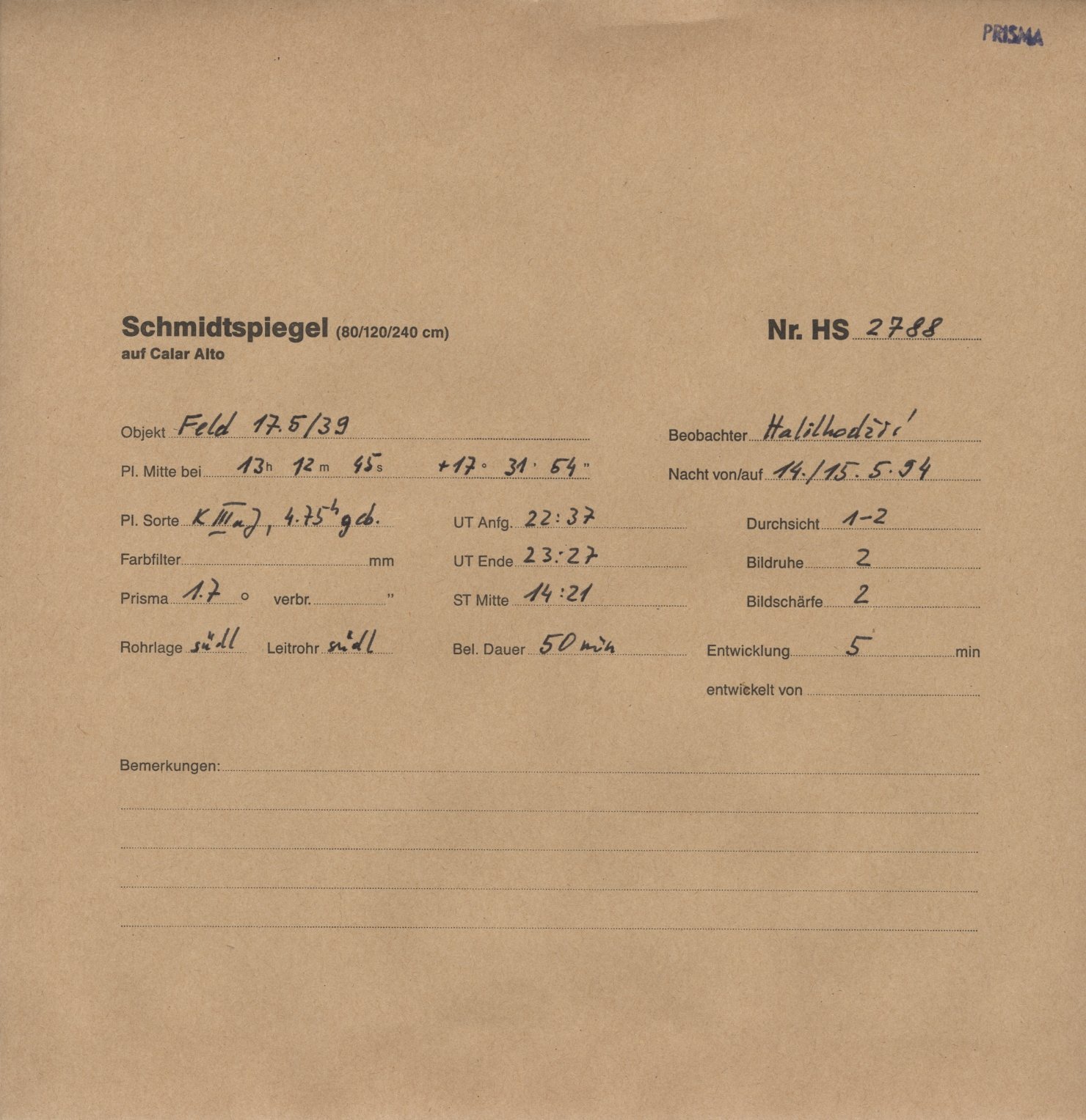 Plattenhuelle HS02788
