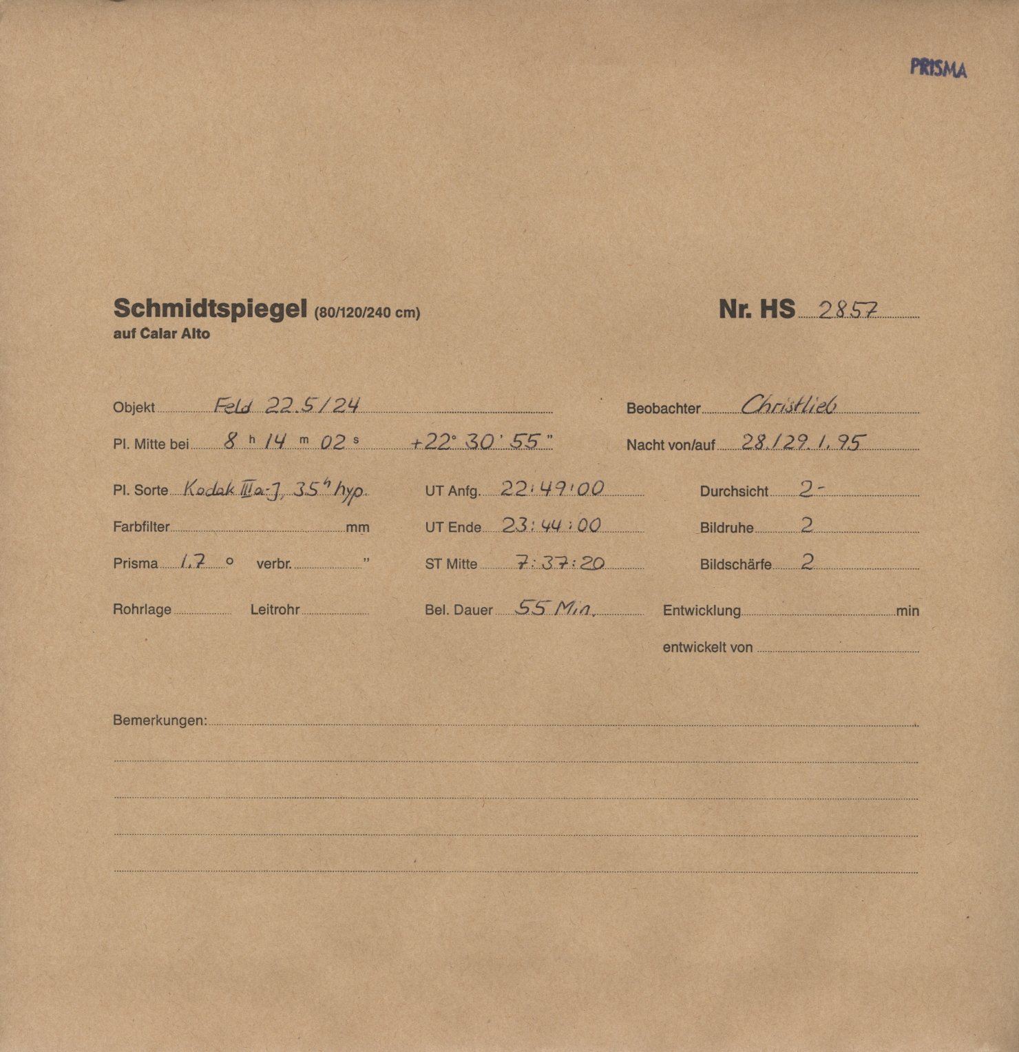 Plattenhuelle HS02857
