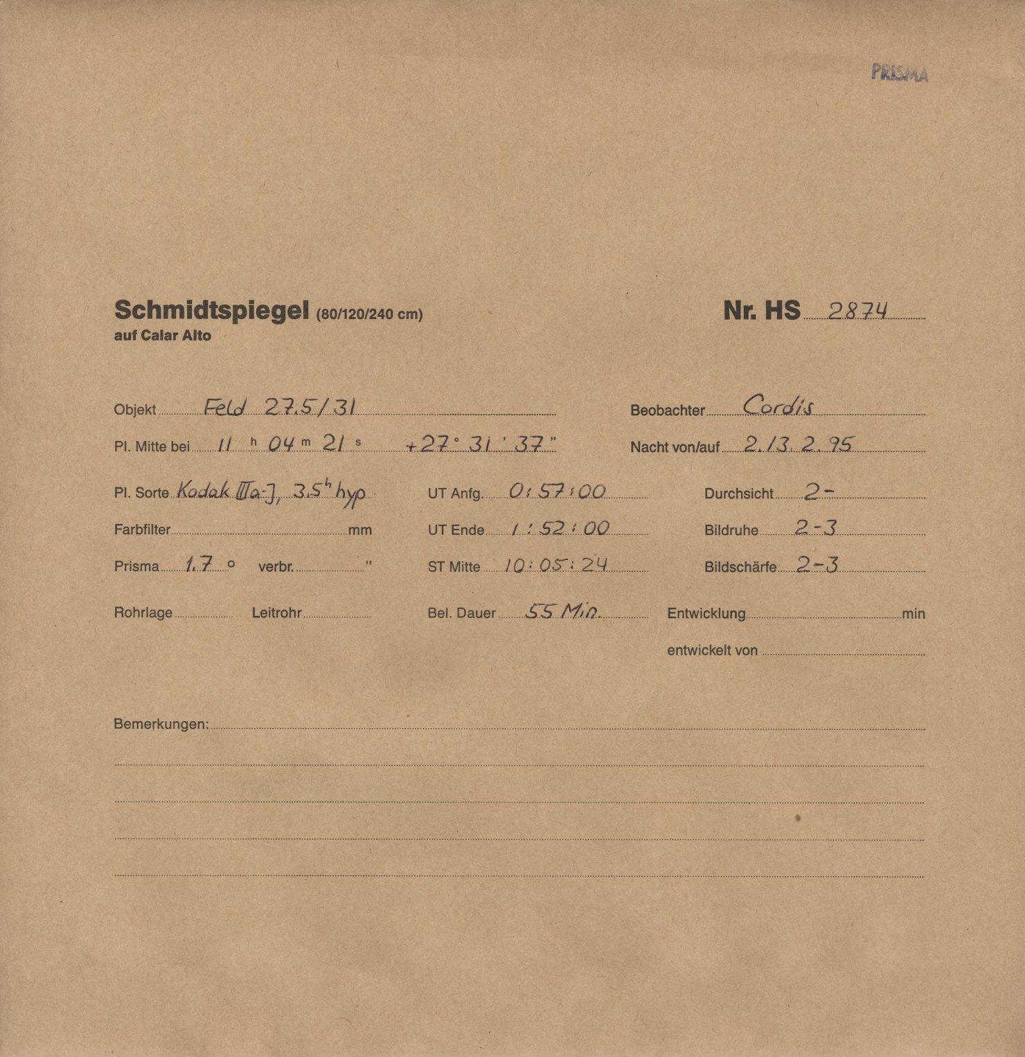 Plattenhuelle HS02874