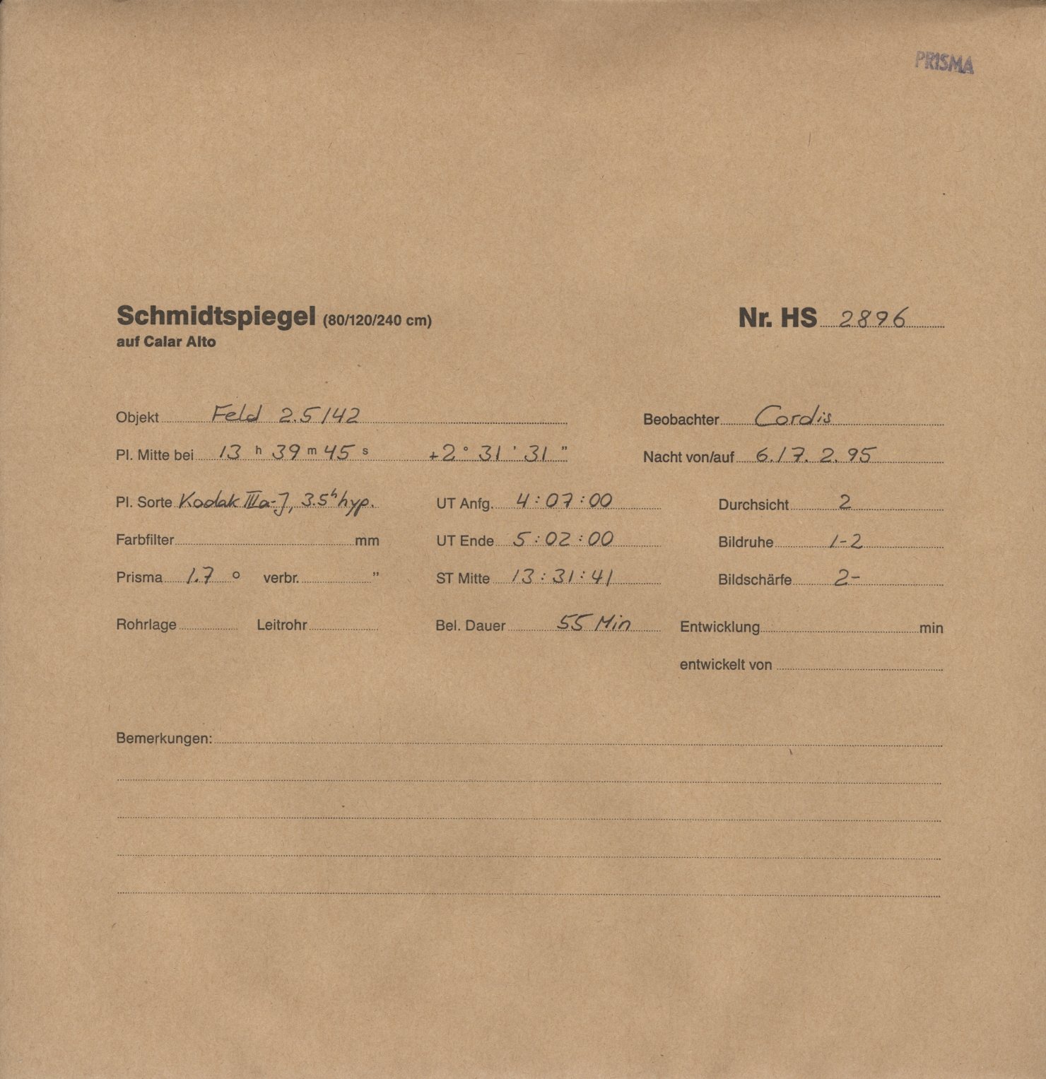 Plattenhuelle HS02896
