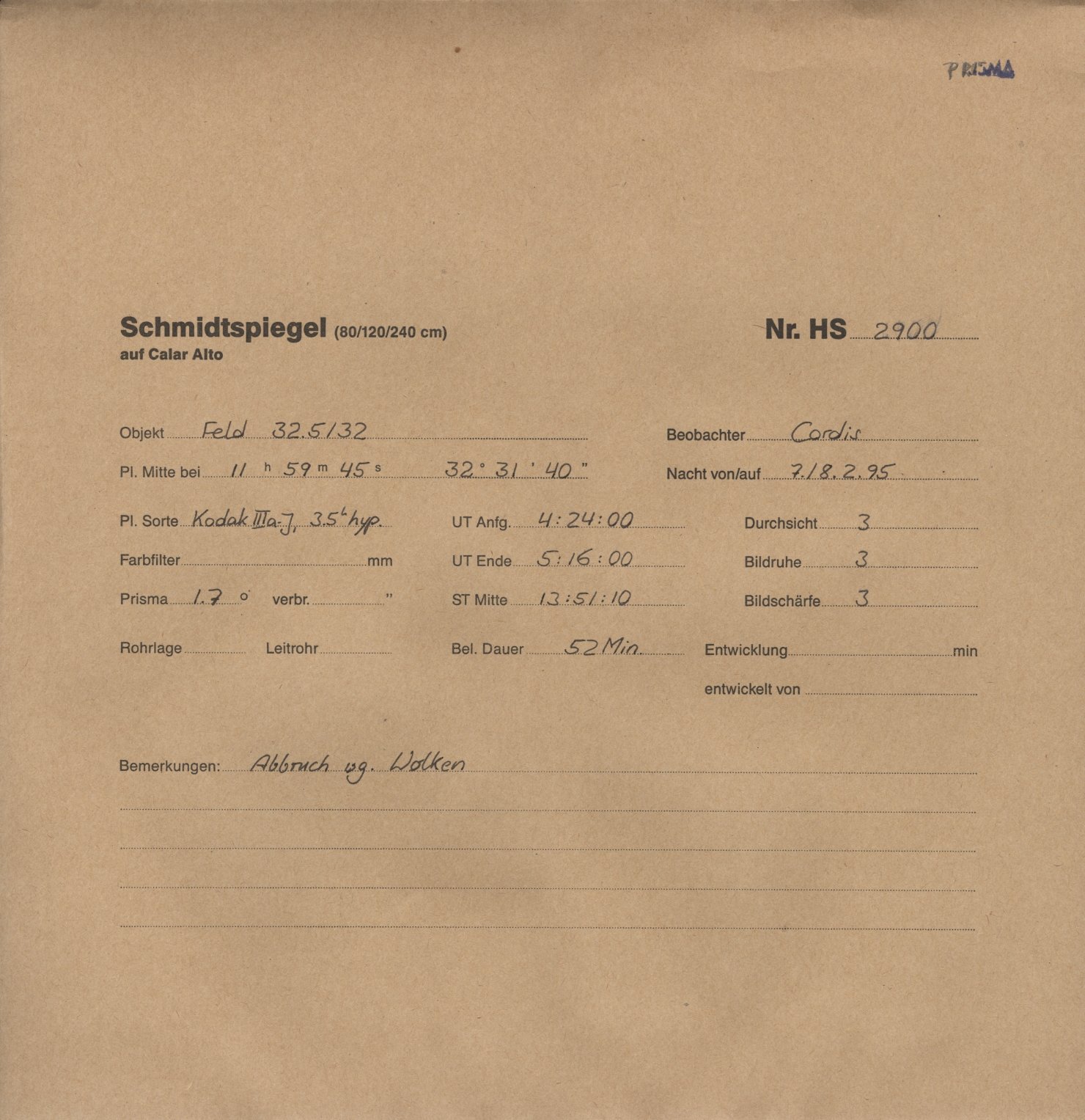 Plattenhuelle HS02900